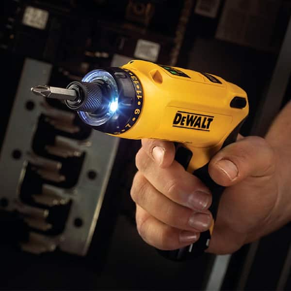 8V MAX Cordless Gyroscopic Screwdriver with Adjustable Handle, (2) 1 0Ah Batteries, Charger, and Bag Image 8
