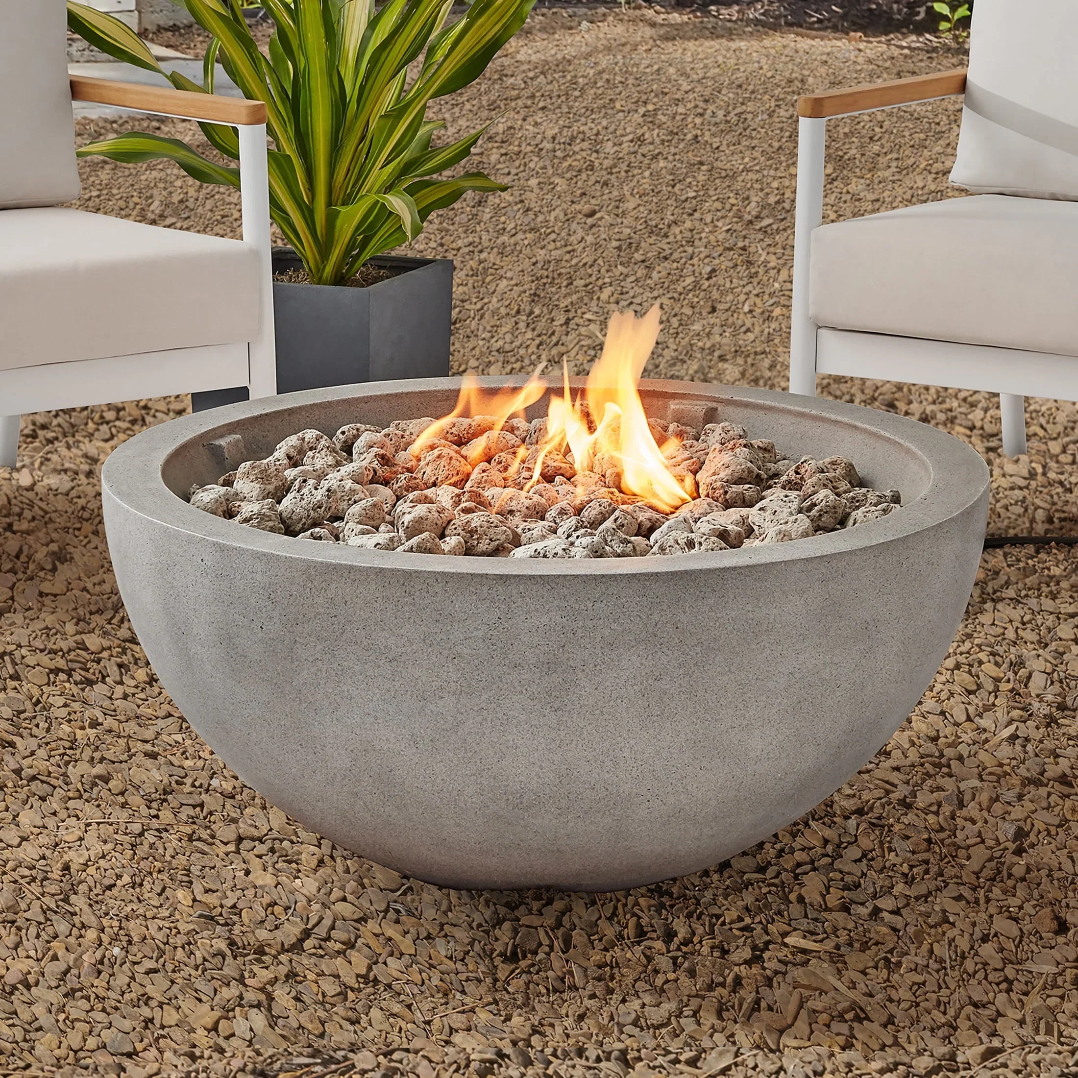 Better Homes & Gardens 36 65,000 BTU Propane Fire Pit with Tank Hideaway by Dave & Jenny Marrs