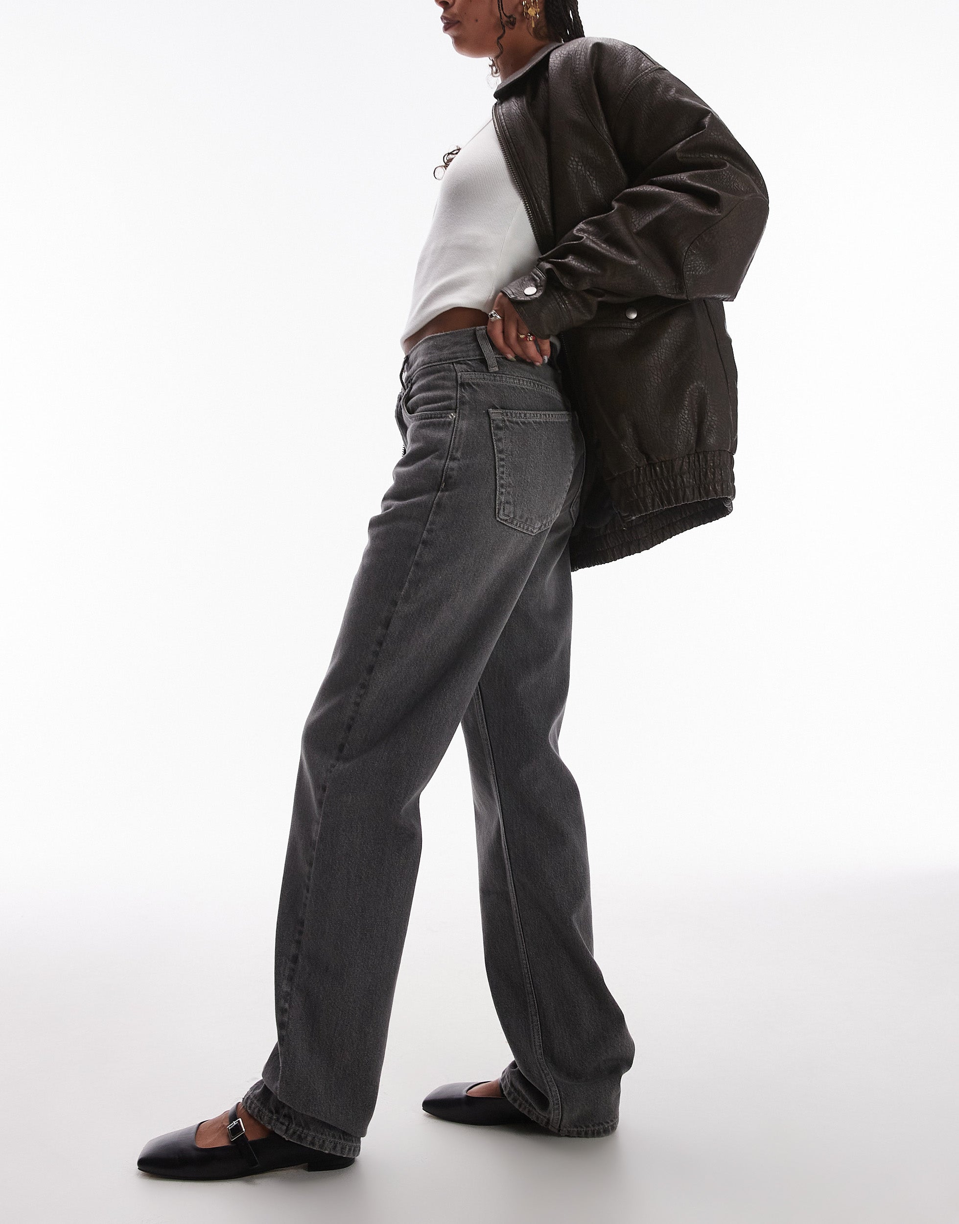 VERO MODA® TOPSHOP High waist Straight Fit Jeans