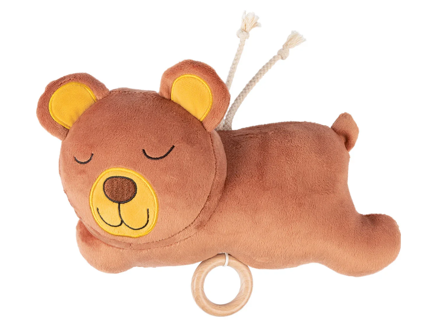 lupilu Animal en peluche musical ou jouet  tirer