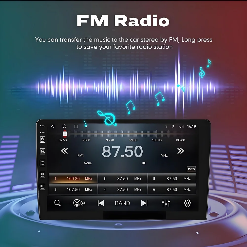 2+32G Car Stereo Radio for Jeep Compass 2017-2019, Support Wireless Carplay Android Auto 9" Touch Screen Android 13 Bluetooth GPS Navigation Car Player Radio(2+32GB) - Image 10