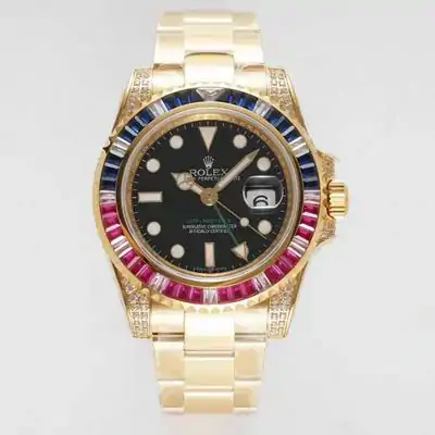Rolex GMT Master II 116758 SAru-78208 ROF Factory Black Dial