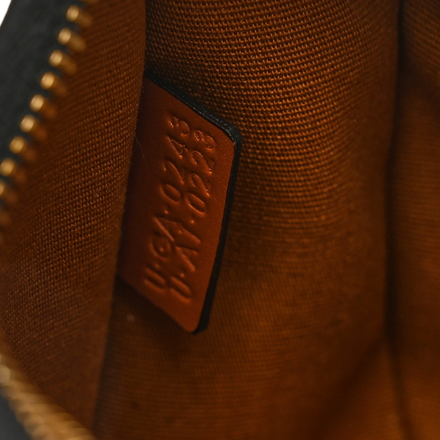 Triomphe Canvas Calfskin Ava Shoulder Bag Tan