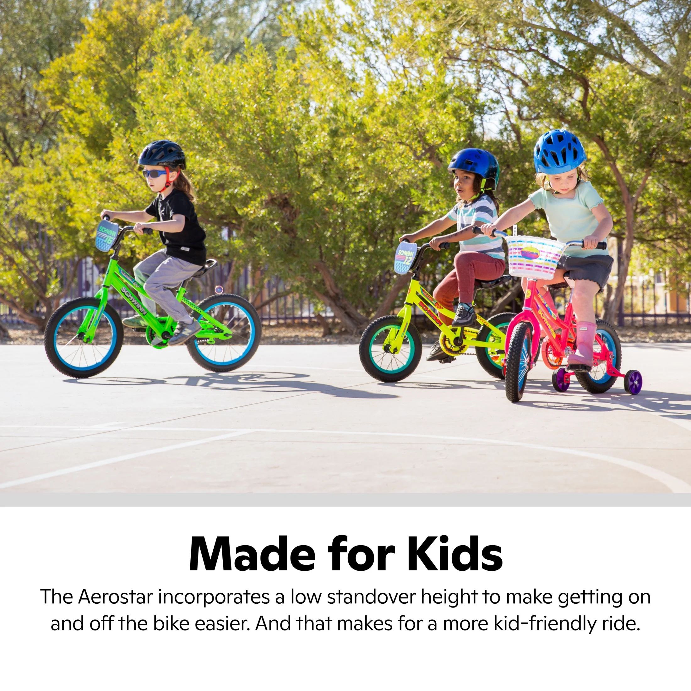 Aerostar 12-in. Children's Bike, Ages 2-4 Years, Yellow(Yellow) - Image 3