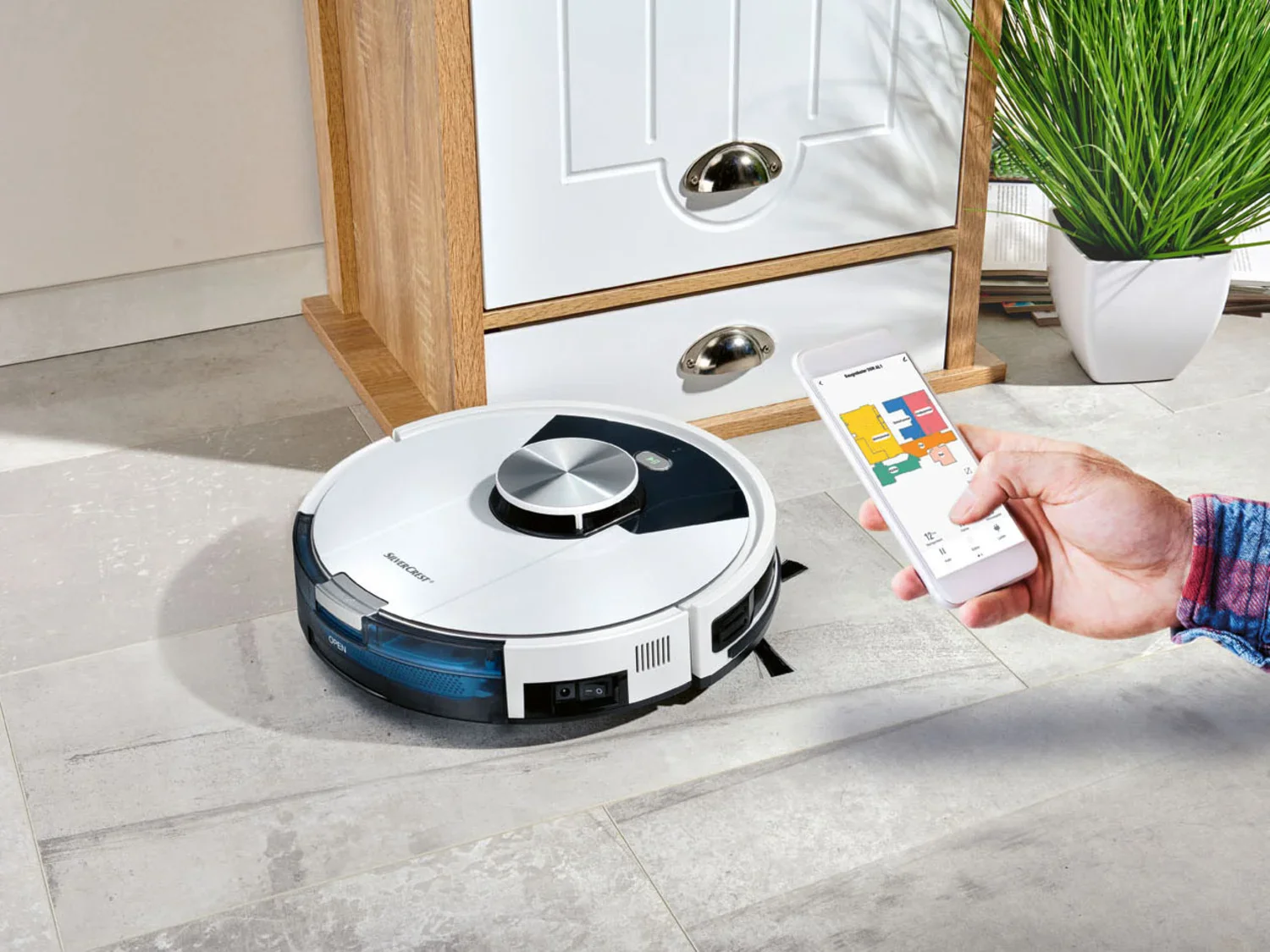 SILVERCREST Aspirateur robot SSR AL1