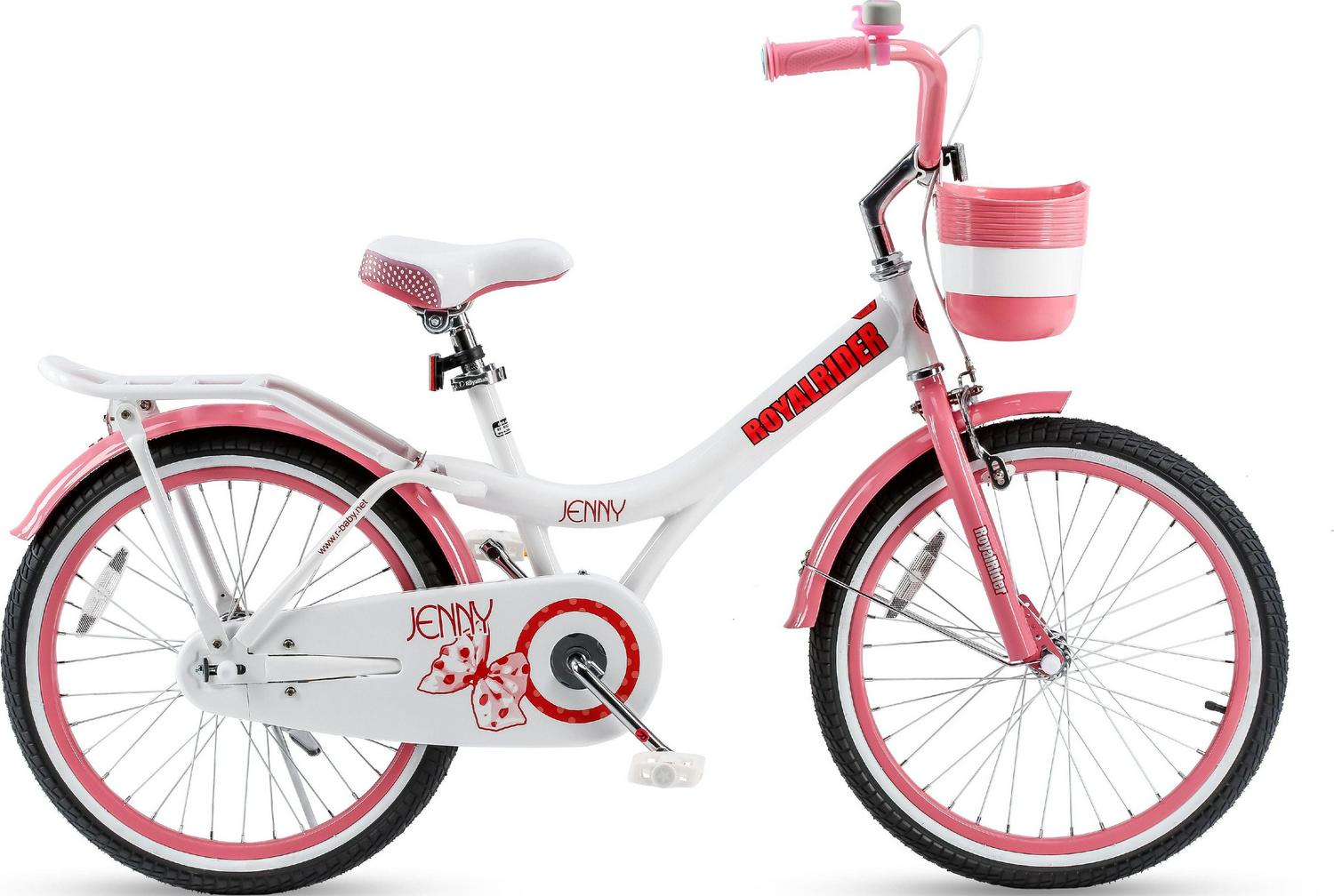 Jenny Princess 20 inch Girl-s Bicycle. White Pink - Image 7