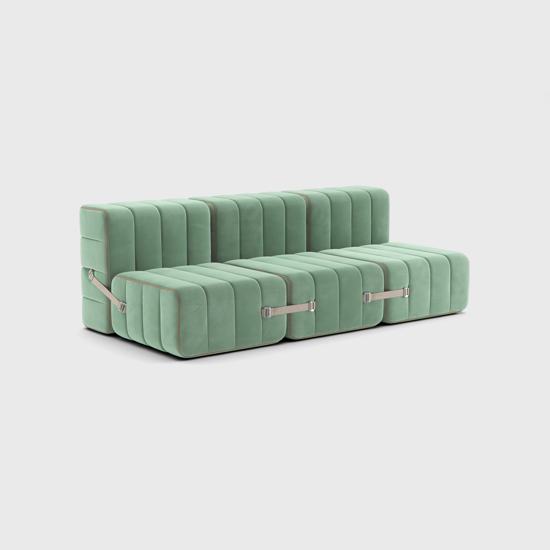 Curt-Set 6 - Barcelona - Patina (licht Groen)