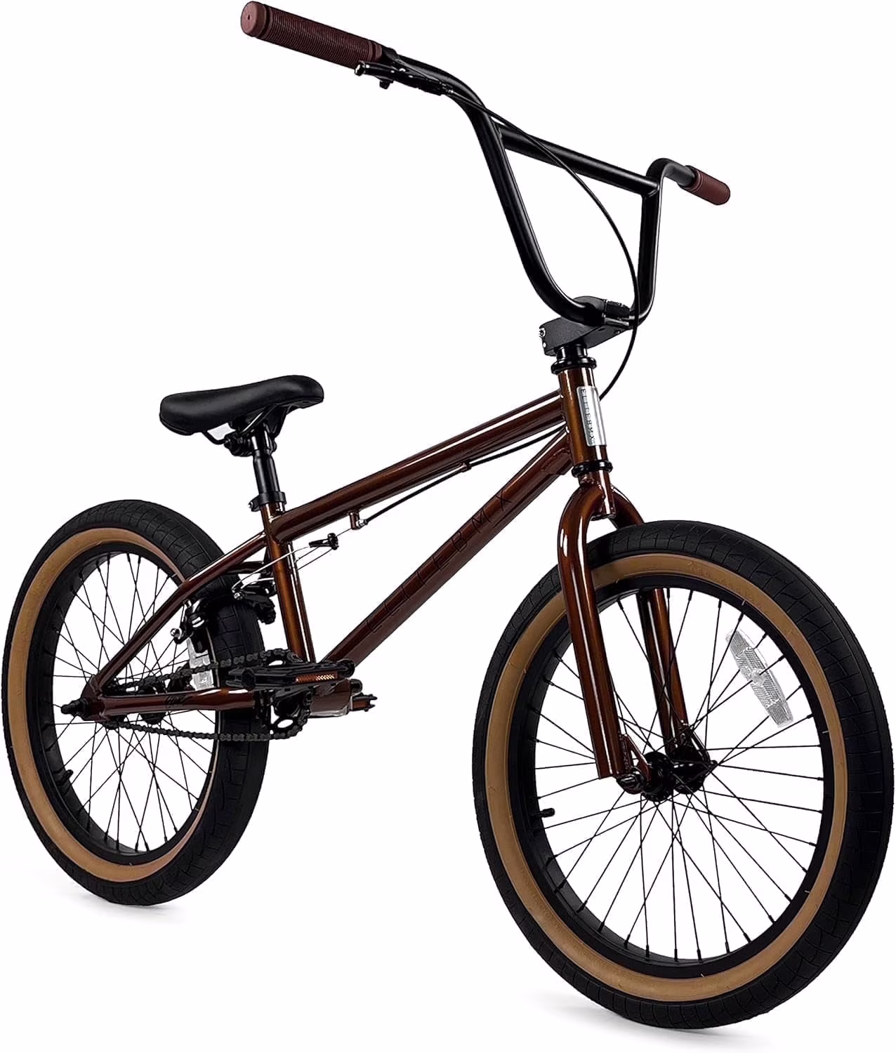 BMX Bicycle 20” Freestyle Bike Stealth Blue Purple Ideal for Ages 7 to 18 Years(20.5 in/Blue Purple) - Image 3