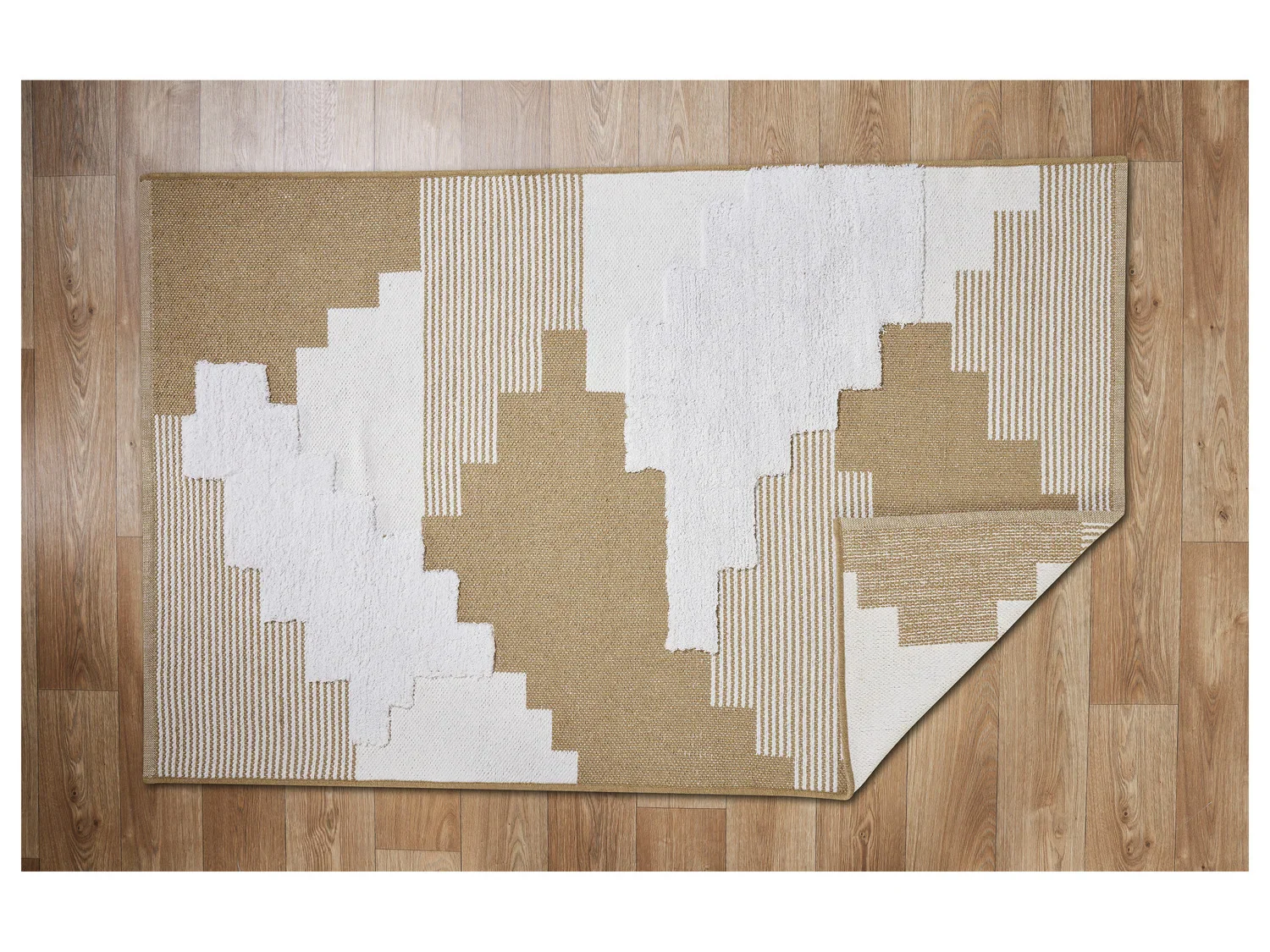 LIVARNO home Tapis en coton, 120 x 180 cm