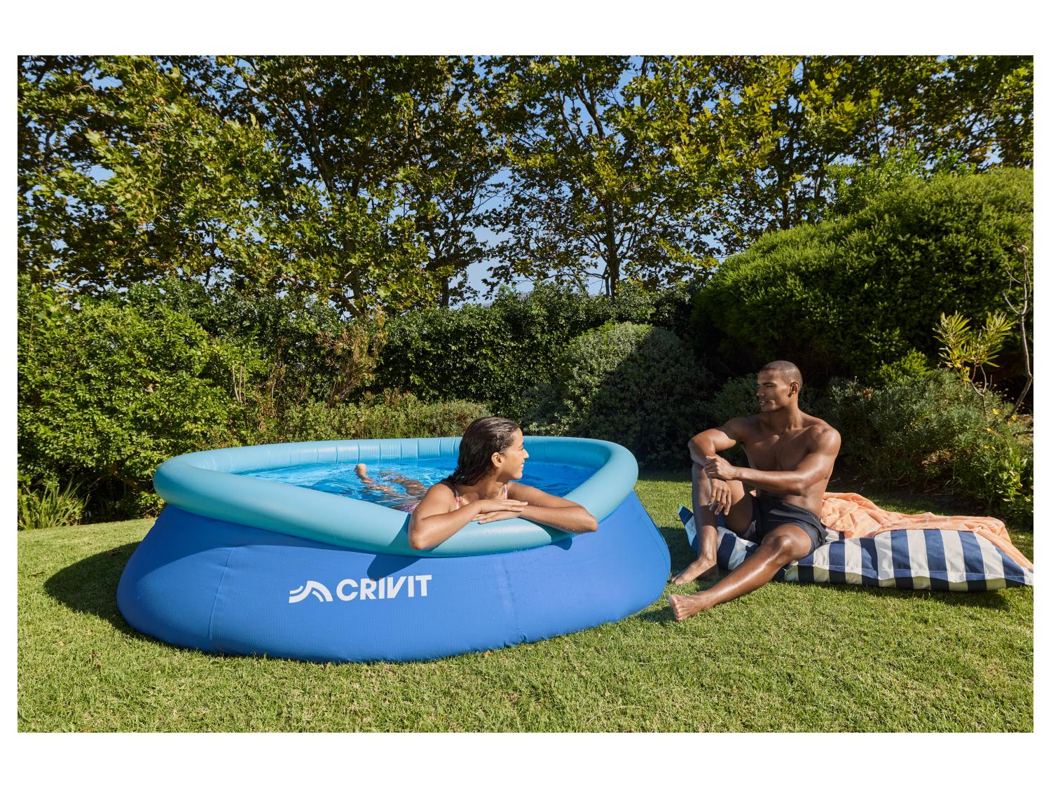 CRIVIT Piscine Quick up, 240 x 63 cm