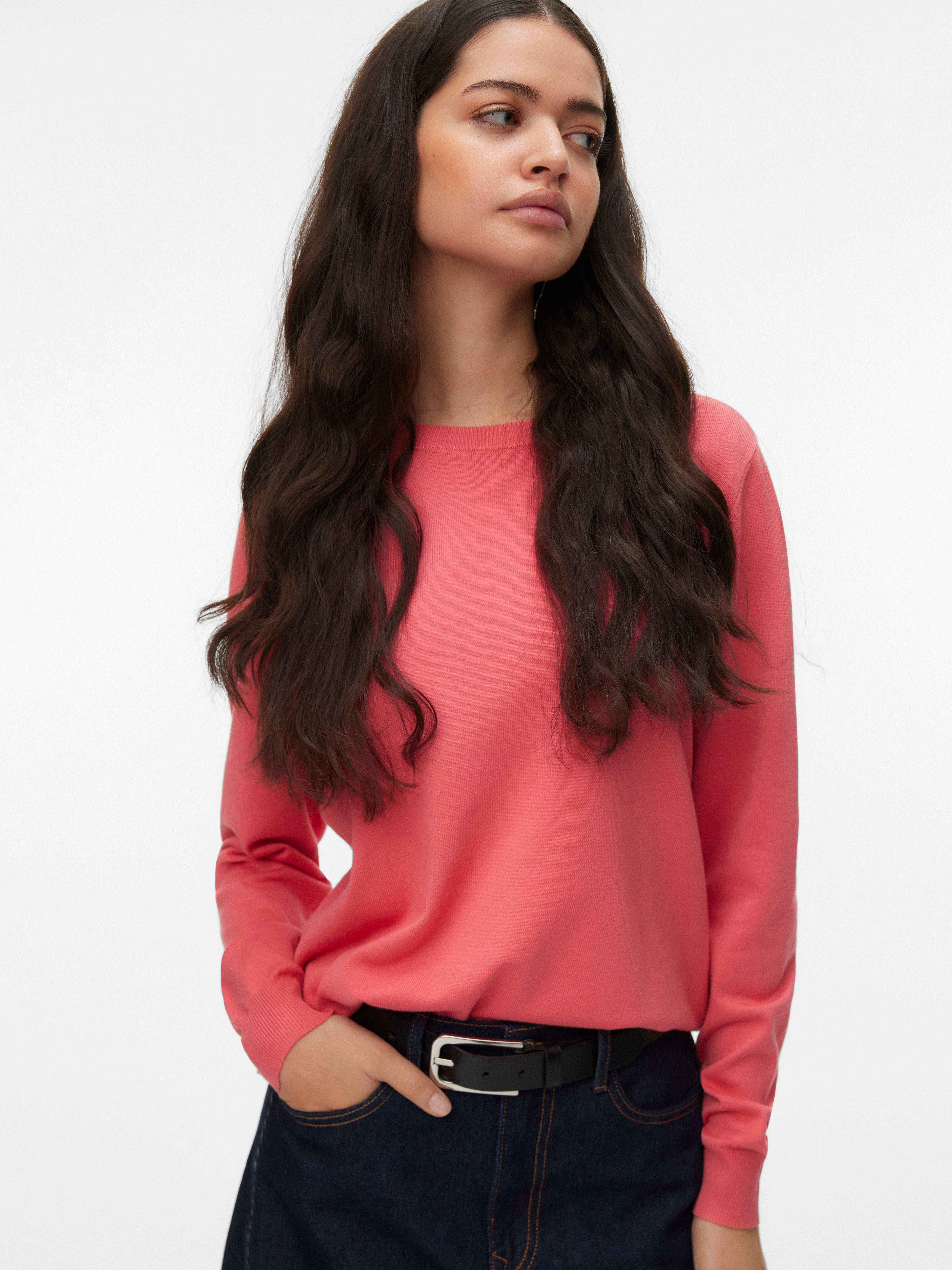 VERO MODA® VMSILJE Knitted pullover