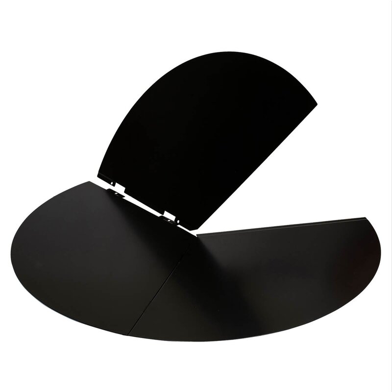 Underlagsplate 100 cm svart