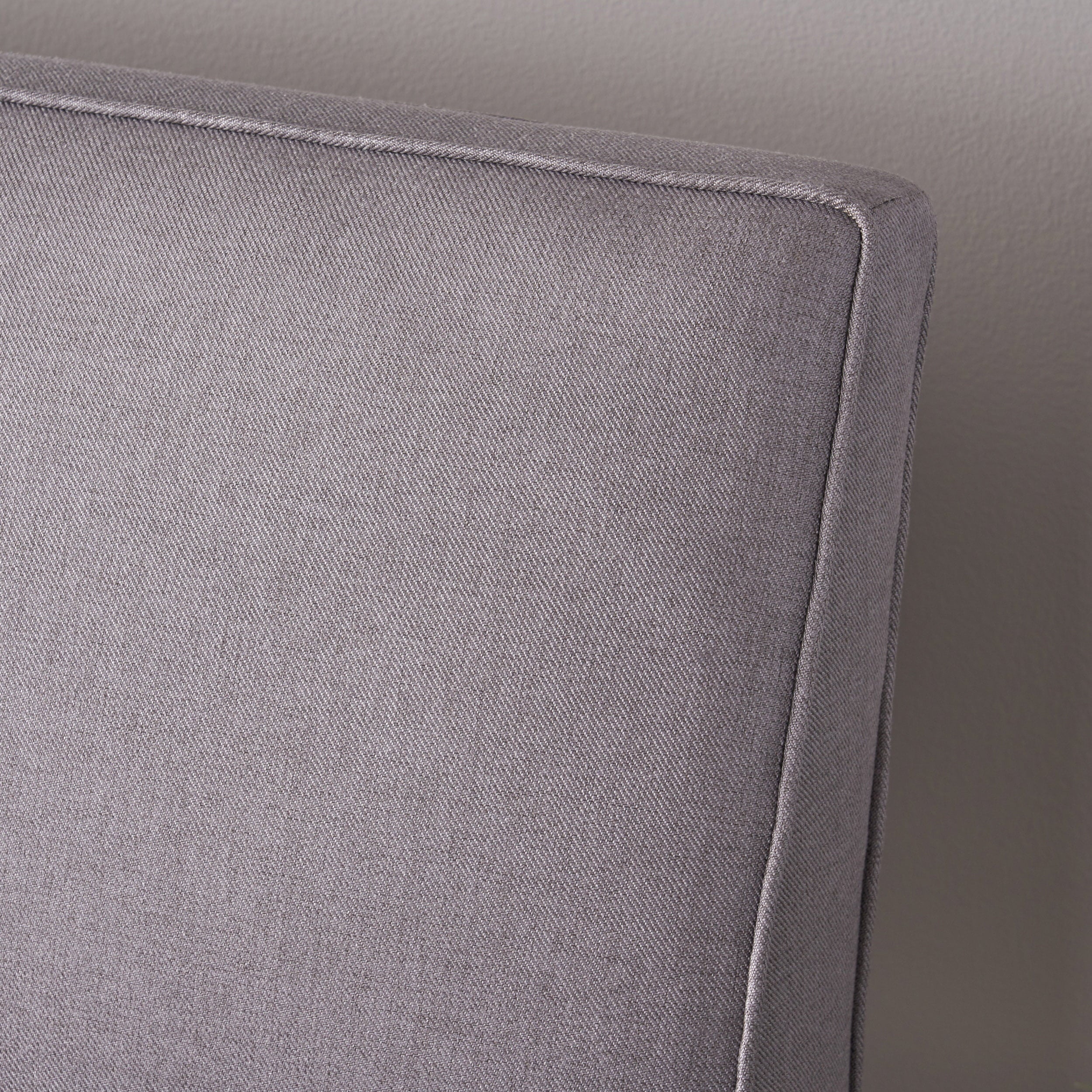 Desmond Fabric Love Seat,Light Gray - Image 7