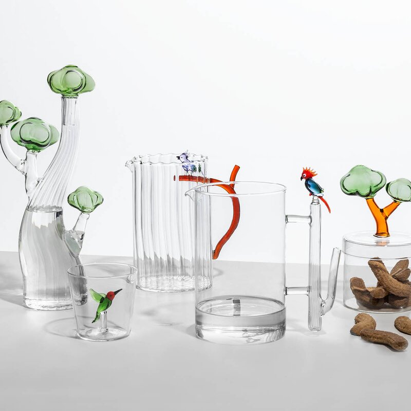 Talking Tress vannglass 30 cl kolibri