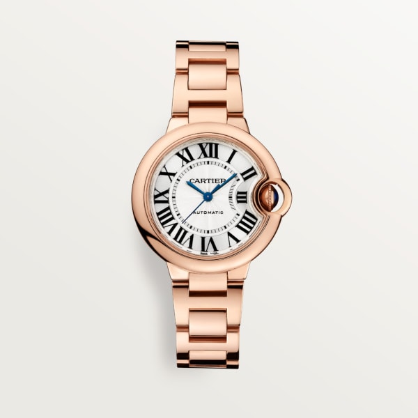[Super Clone]BALLON BLEU Rose Gold 33mm
