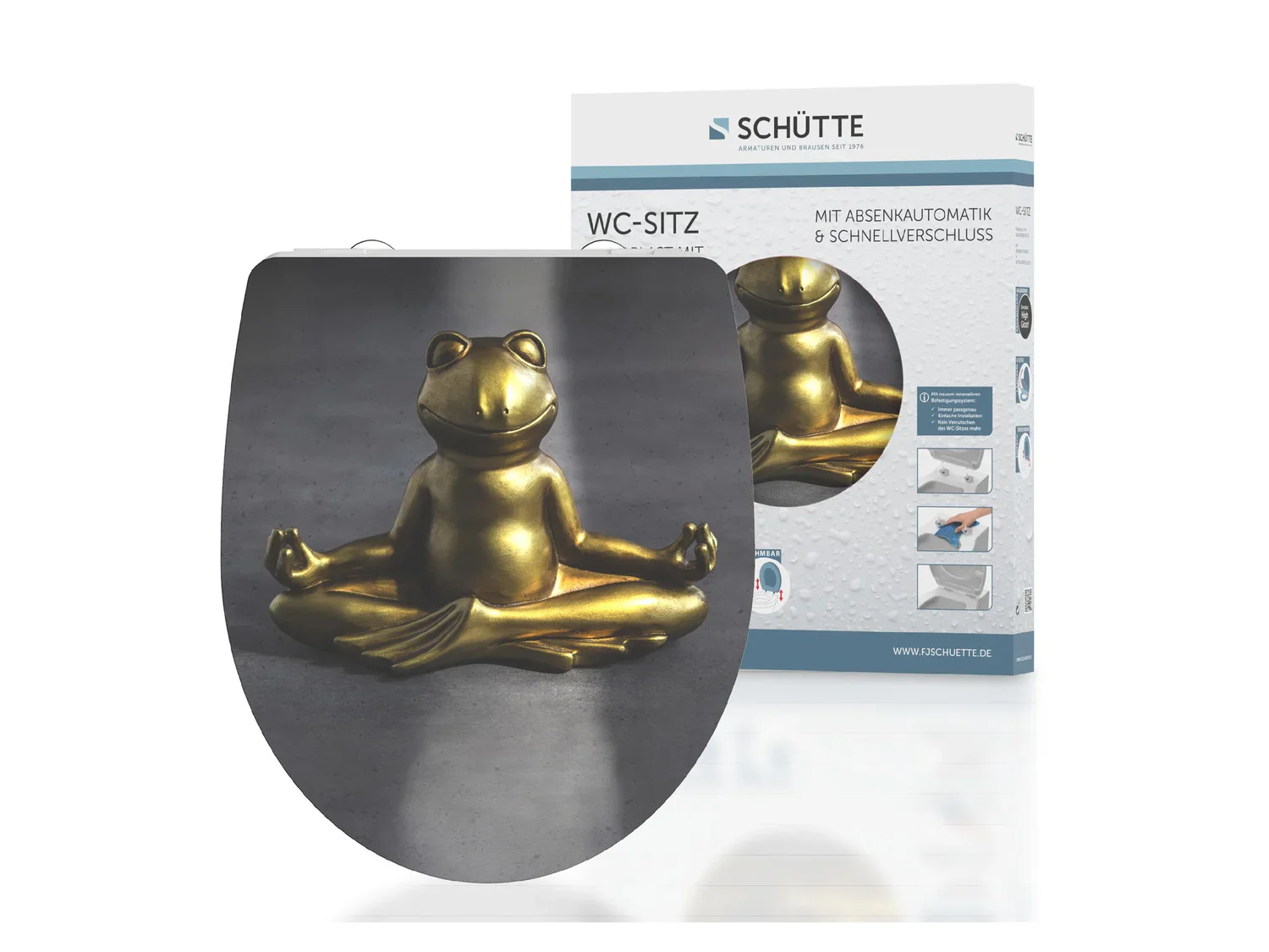Schtte Abattant WC High Gloss, avec fermeture en douceur