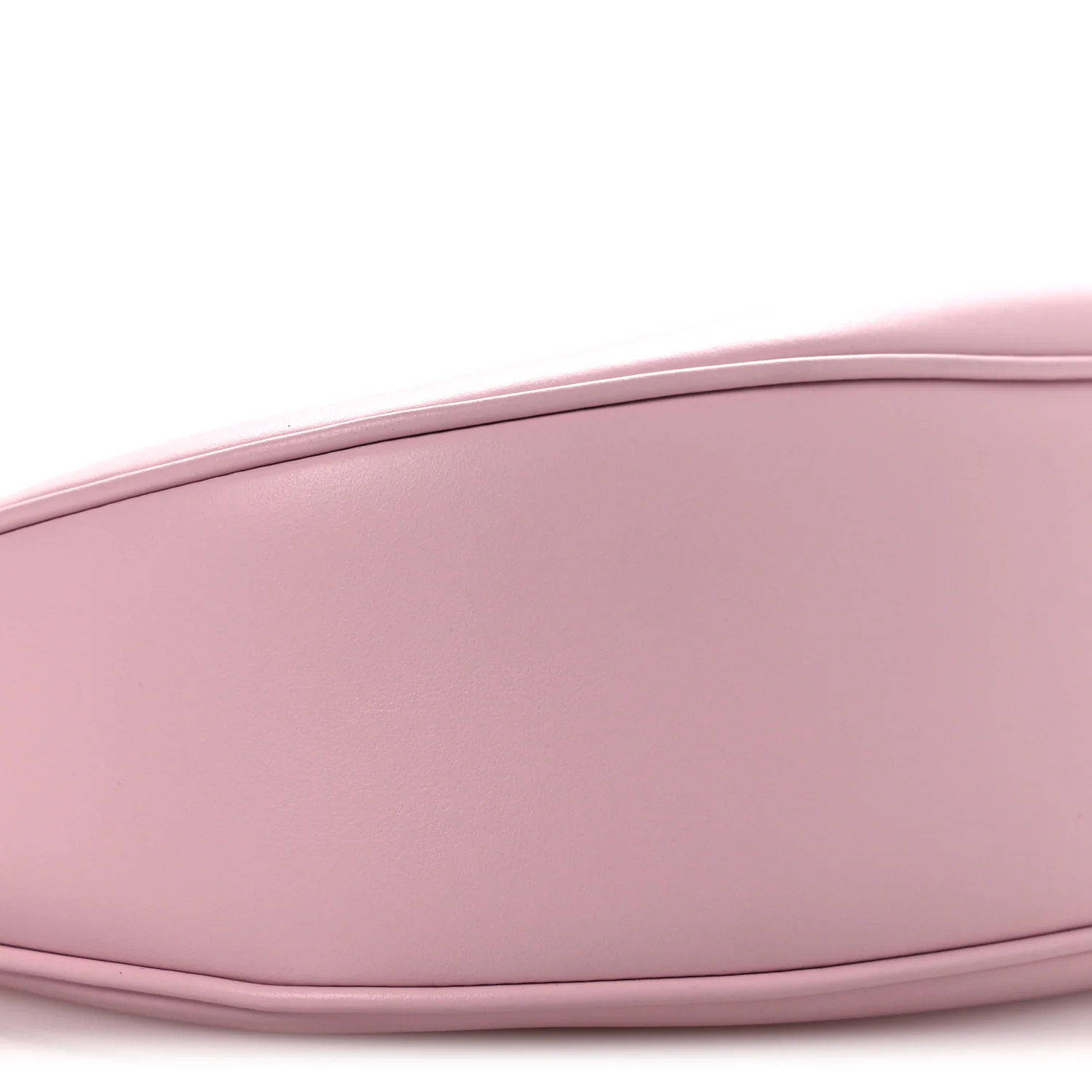 Smooth Calfskin Medium Strap Ava Triomphe Shoulder Pastel Pink