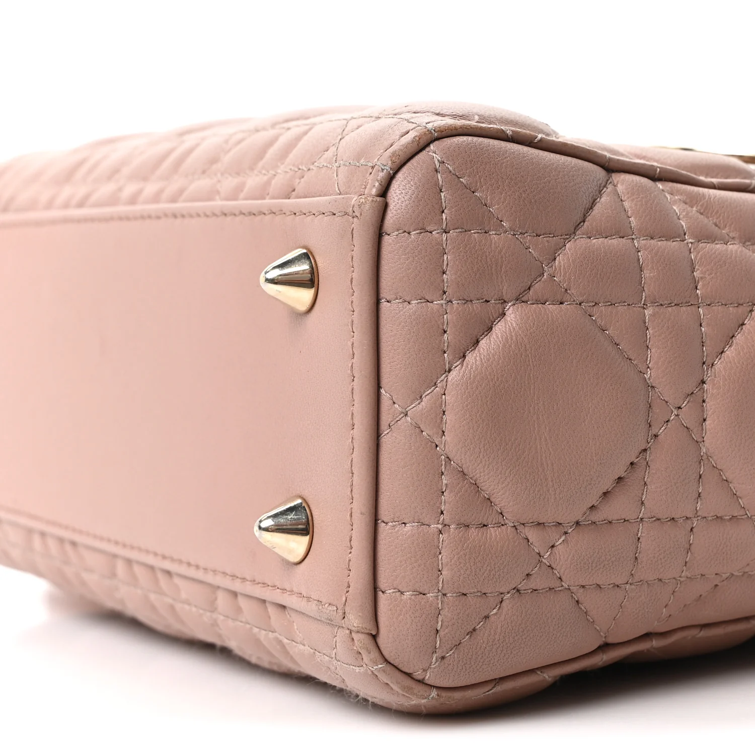 Lambskin Cannage Small My ABC Dior Lady Dior Blush