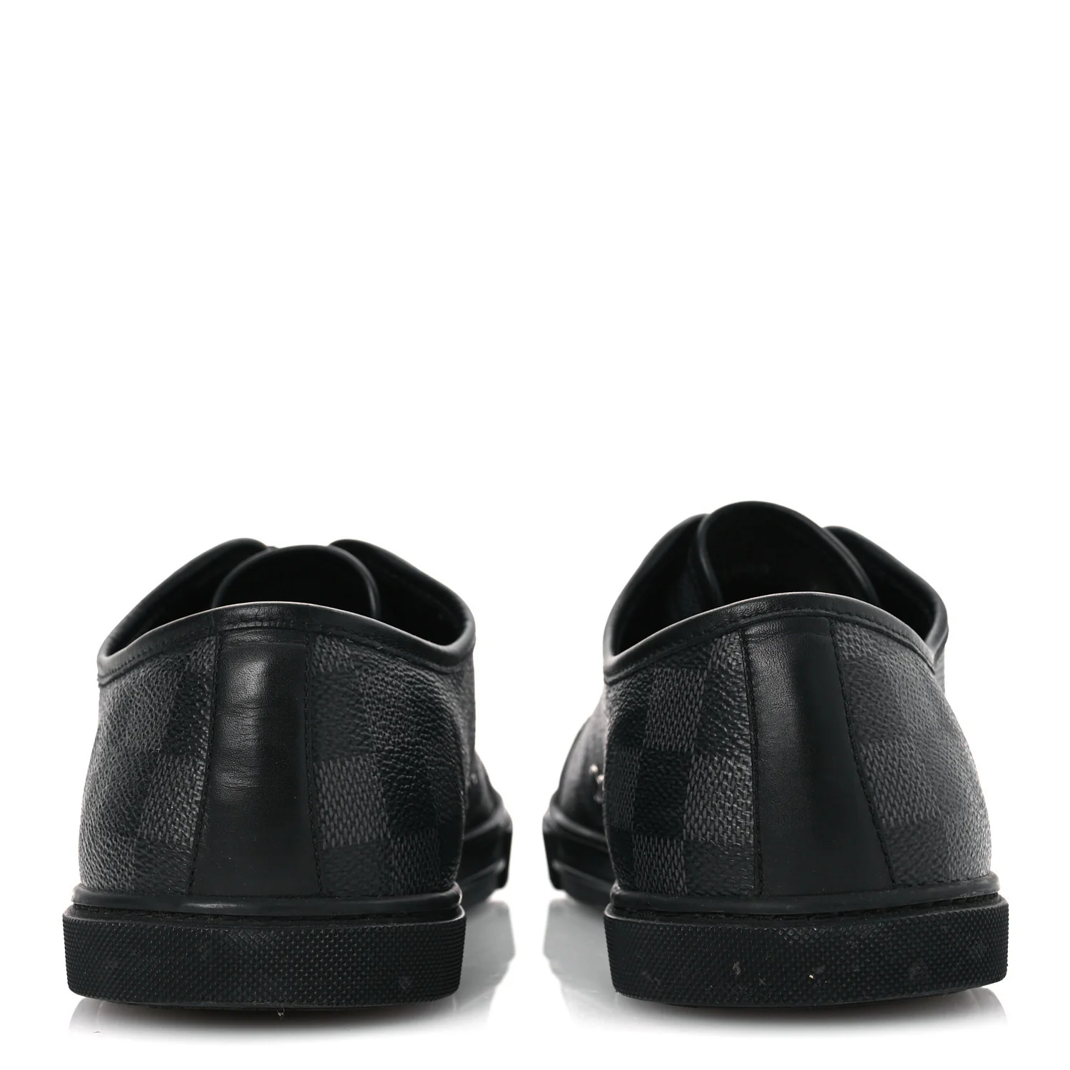 Calfskin Damier Graphite Sneakers 7.5