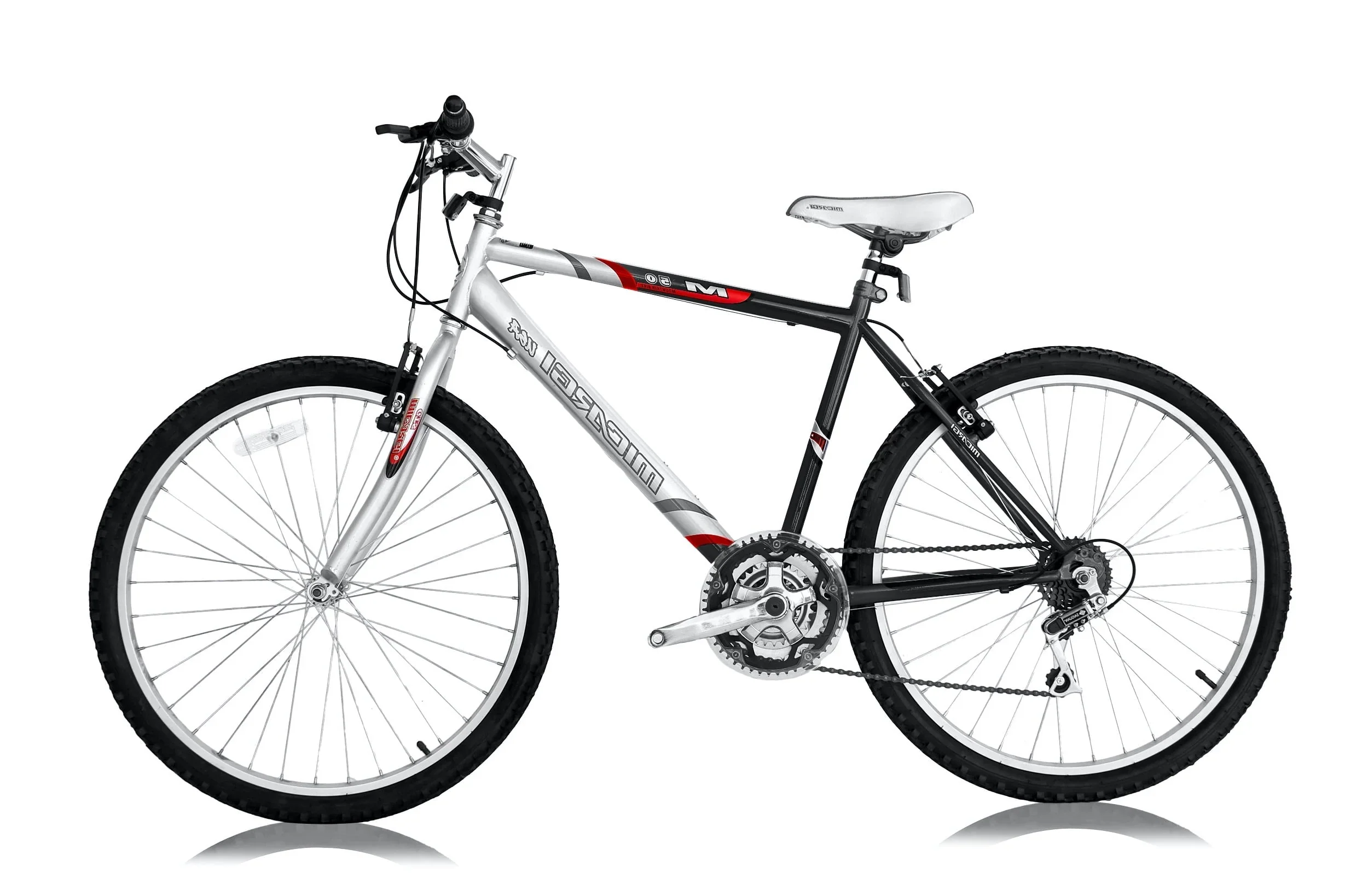 Wonder Wheels 26 In. Mtb 18 Speed Bicycle, Bike, Steel Frame Alloy Rims 36 H - Black