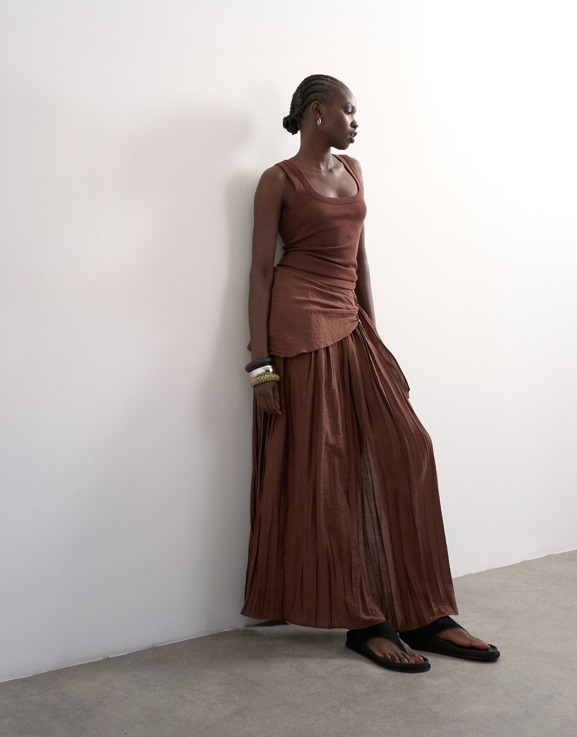 VERO MODA® TSNAYA Mid waist Long skirt