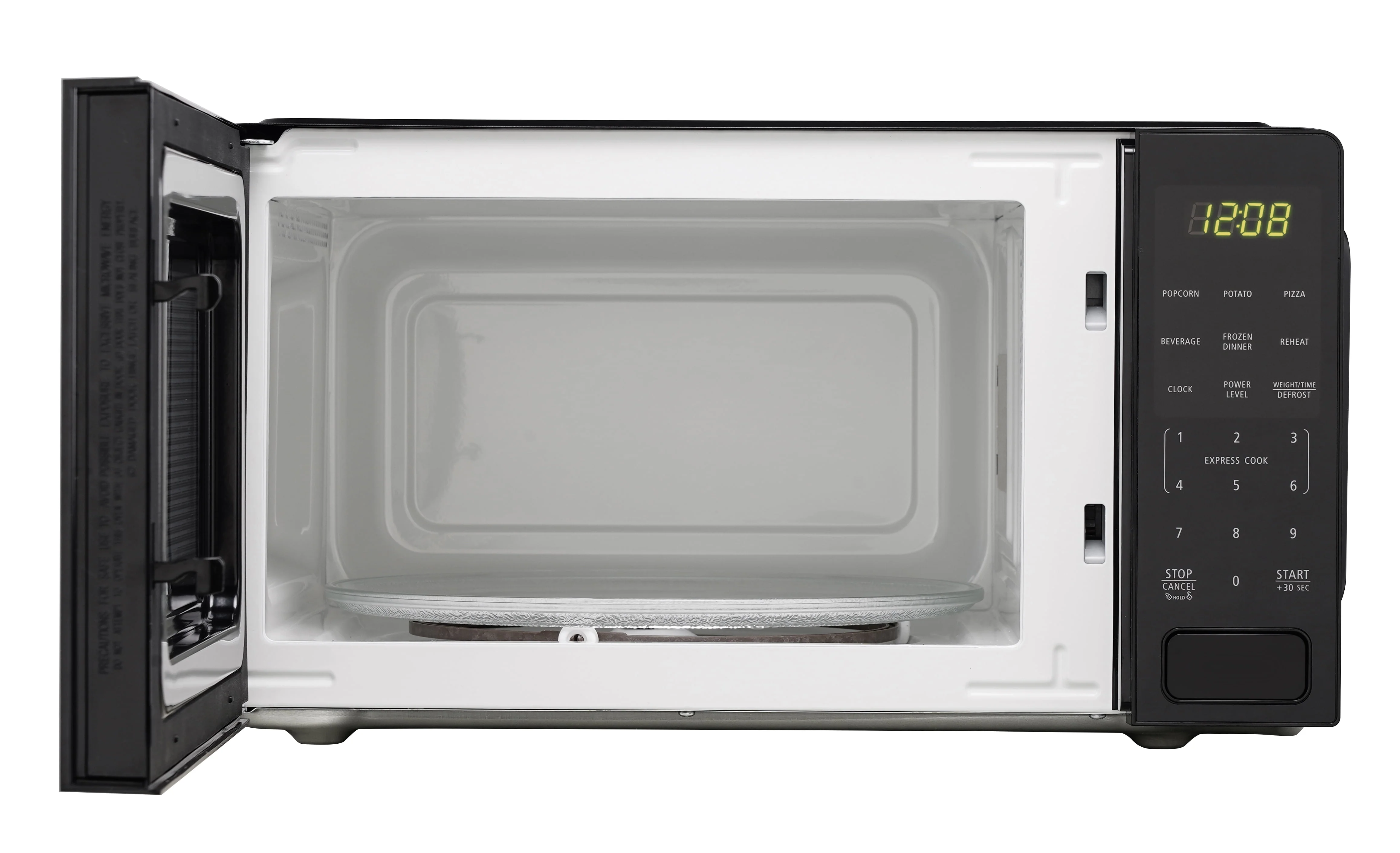 Mainstays 1.1 Cu. Ft. Countertop Microwave Oven, 1000 Watts, Black, New