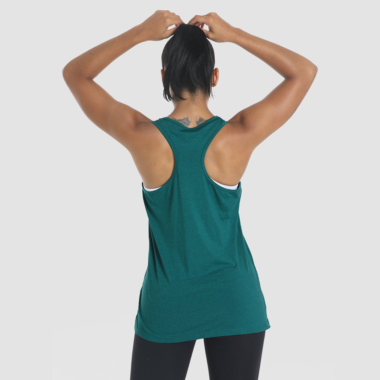 Débardeur femme à séchage rapide, T-shirt de sport pour la course et le yoga