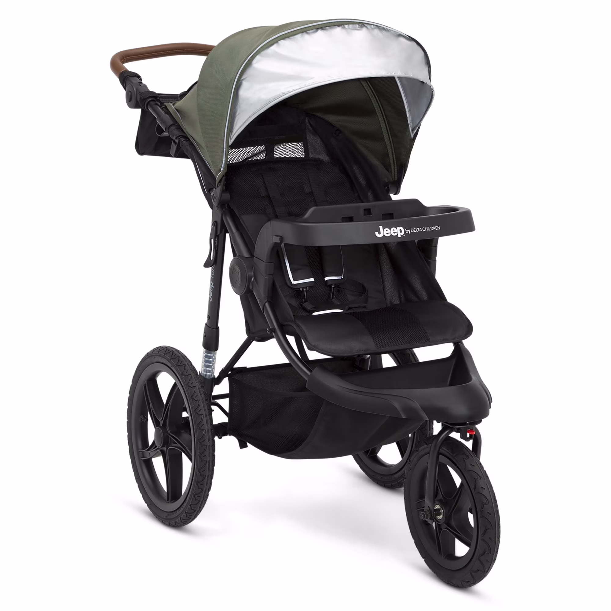 Jeep TurboGlyde Jogging Stroller by Delta Children, Black