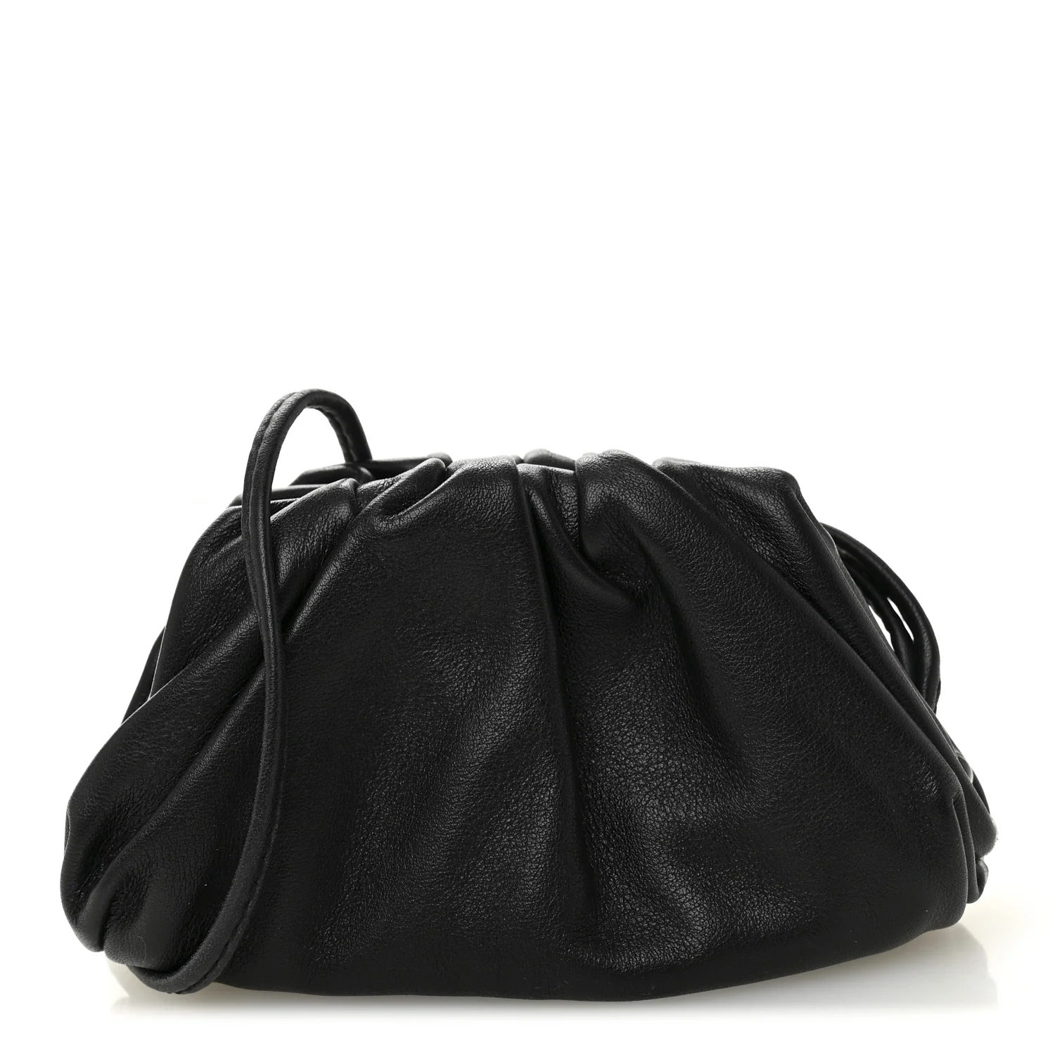 Butter Calfskin Coin Purse Black