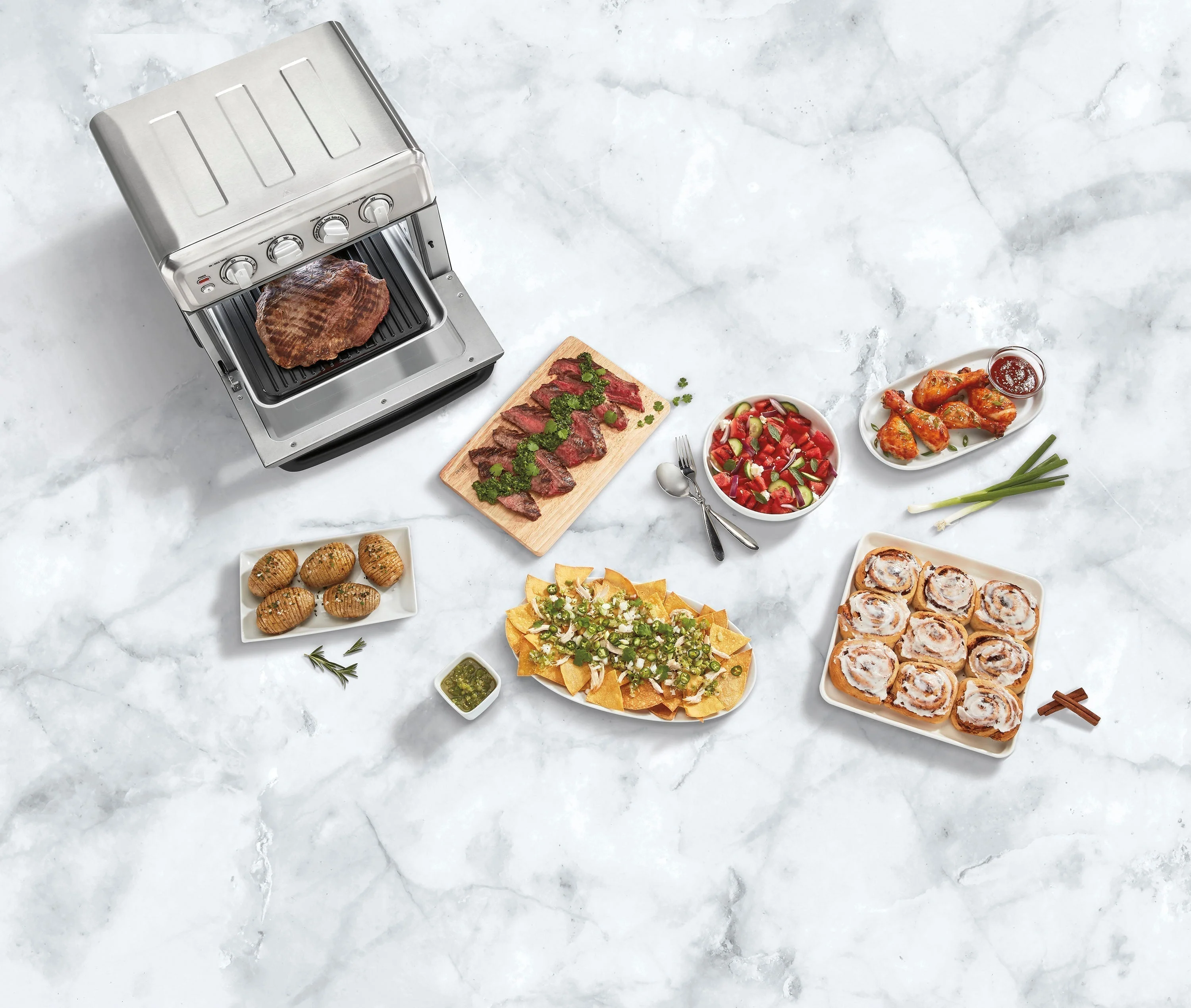 Cuisinart C Air Fryer Toaster Oven with Grill C Stainless Steel
