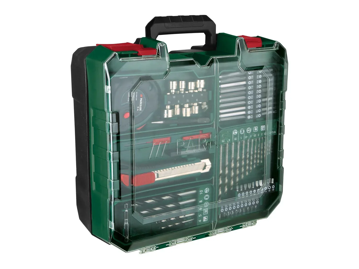 PARKSIDE Set perceuse-visseuse sans fil et accessoires + 2 Batteries + Chargeur, 20 V