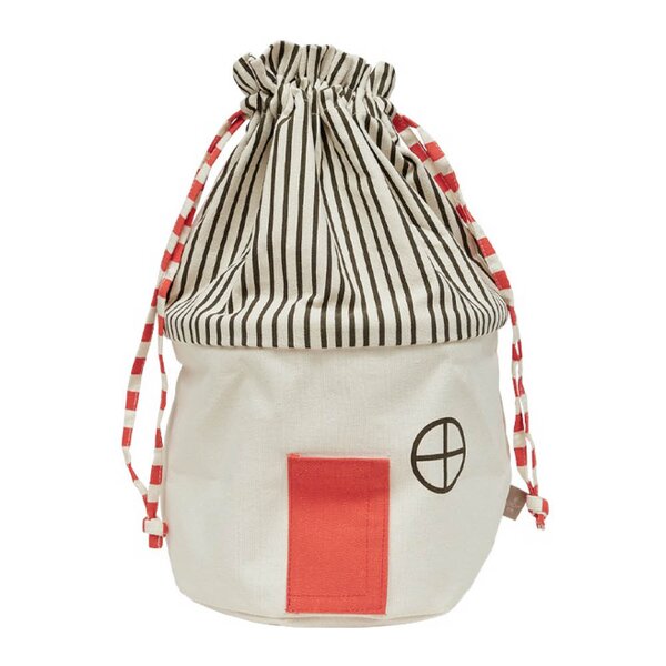 Koya oppbevaringskurv 26x26x40 cm Cherry red