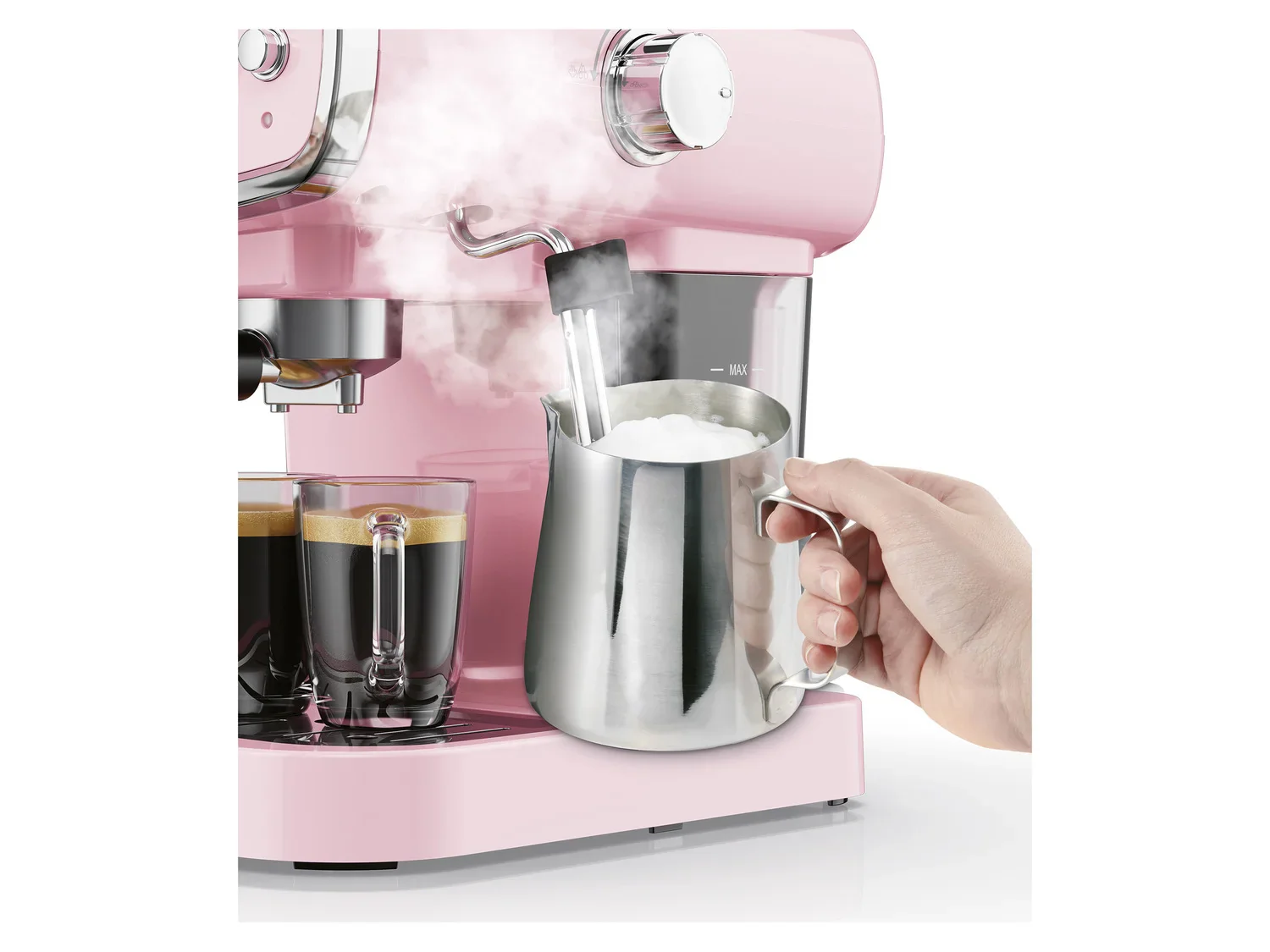 SILVERCREST KITCHEN TOOLS Machine  expresso SEM1050, 1 050 W, 1,2 L