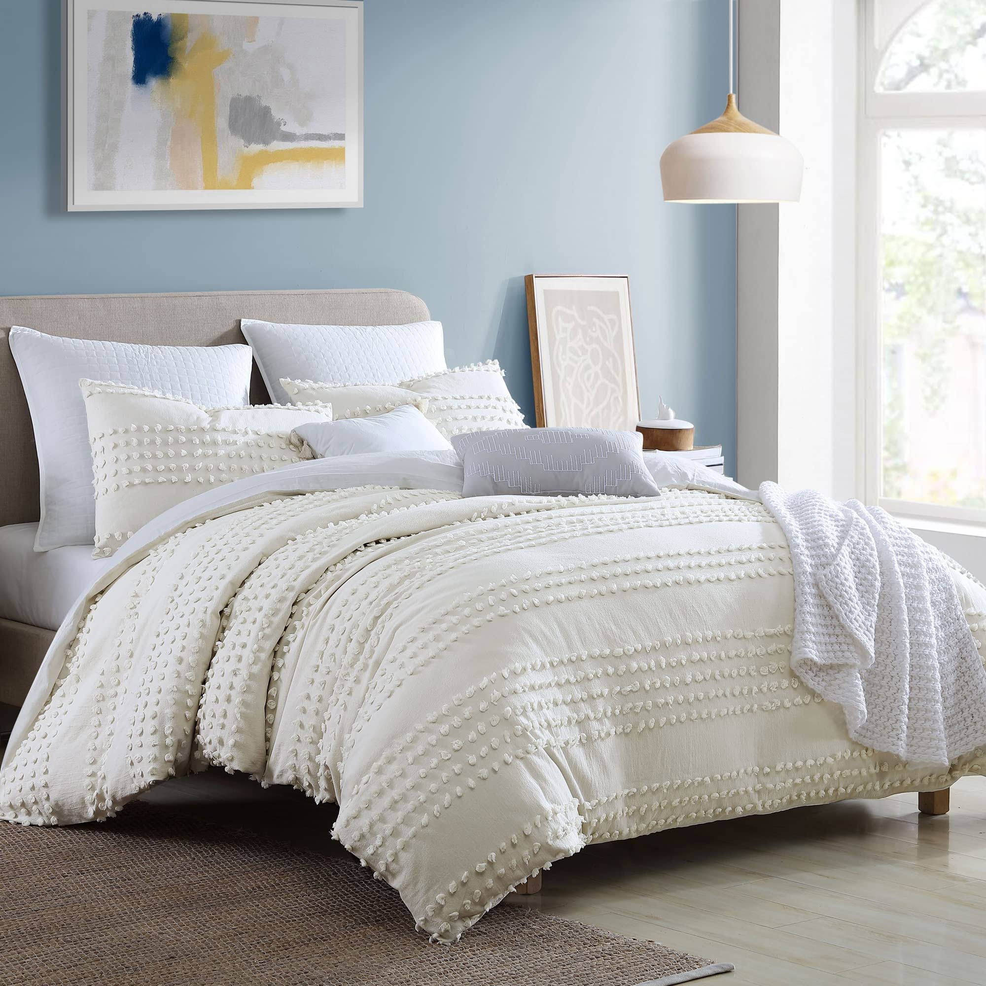 Swift Home Marilla 5-Pc. Cotton Comforter Set Beige