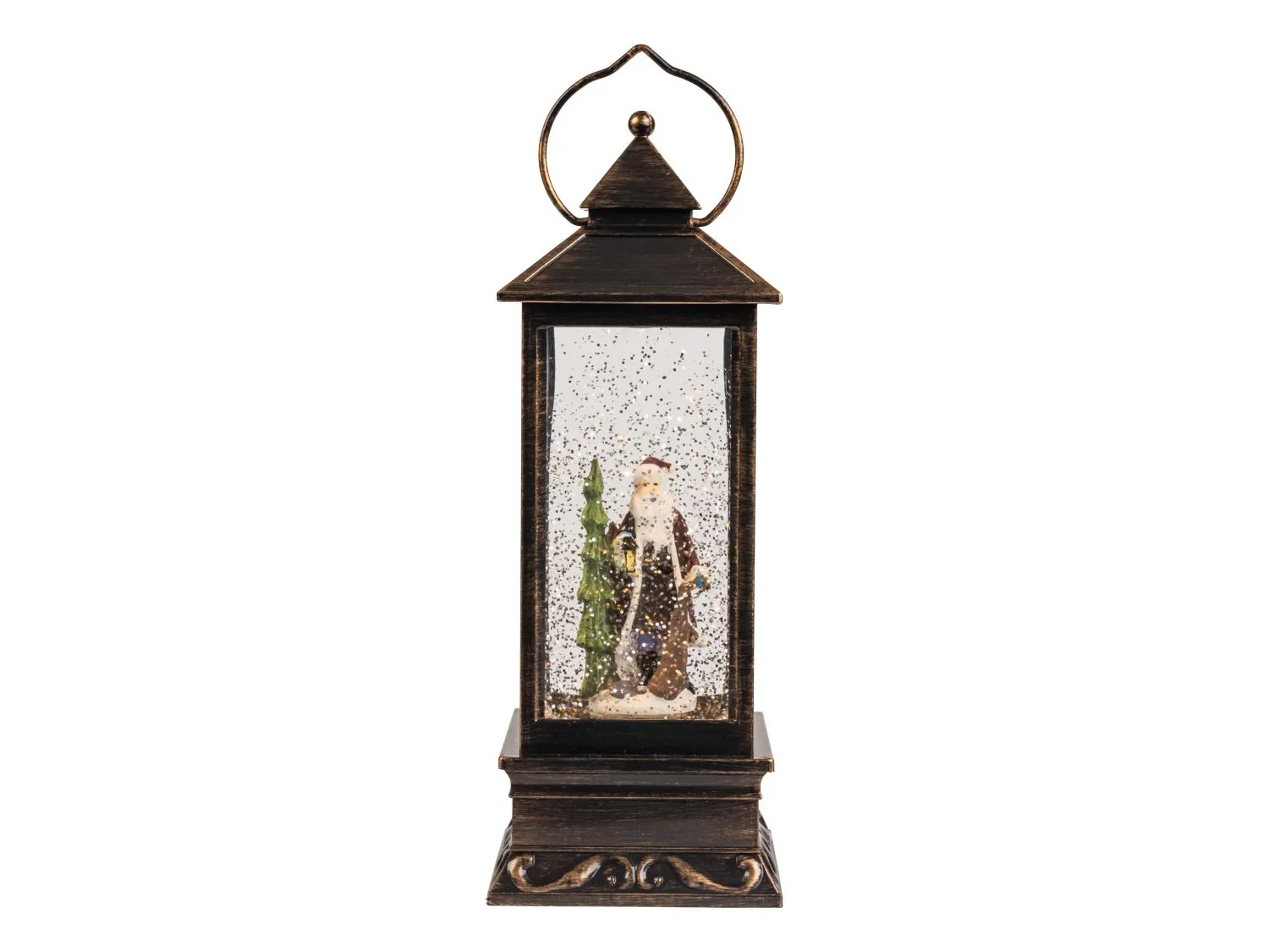 LIVARNO home Lanterne LED avec boule  neige