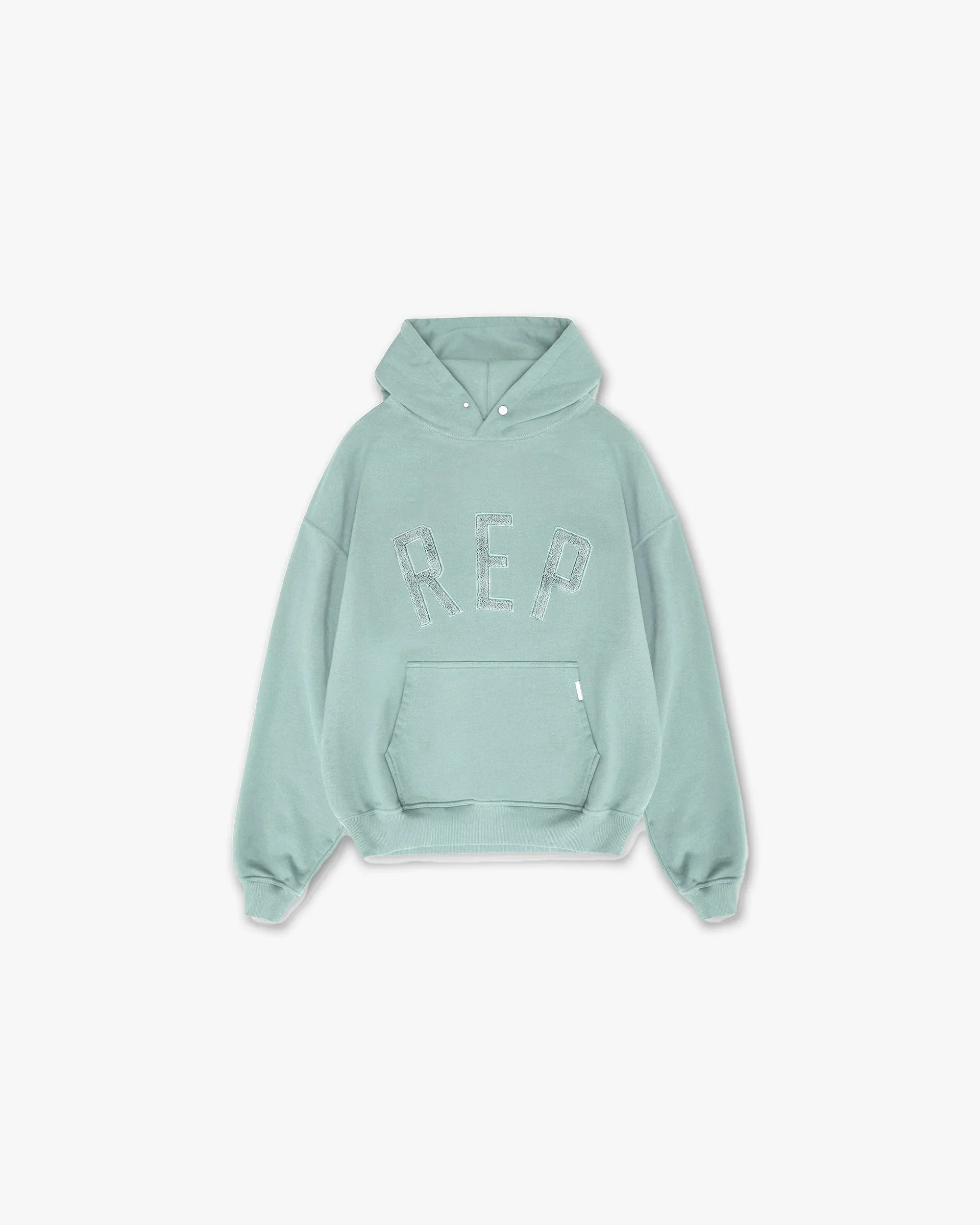 Rep Applique Hoodie - Forest Green