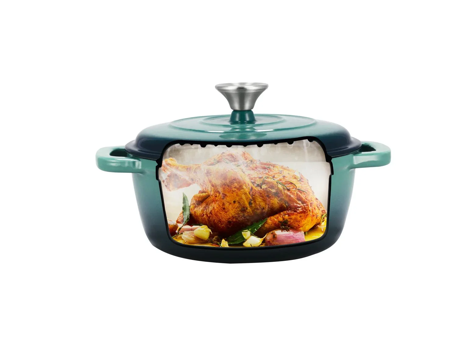 SILVERCREST Faitout en fonte Premium, 22 cm