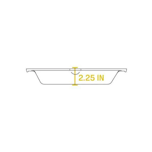 12 in Cast Iron Skillet in Black with Dual Handles Image 5