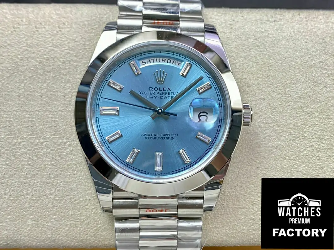 Rolex Day Date 228206 EW Factory Stainless Steel Strap