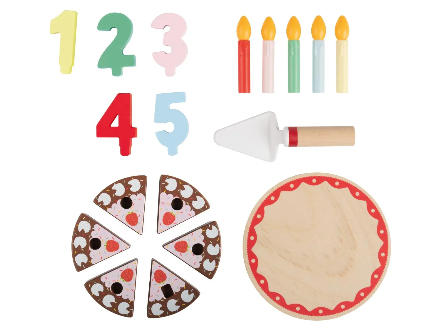 Playtive Set de nourriture en bois