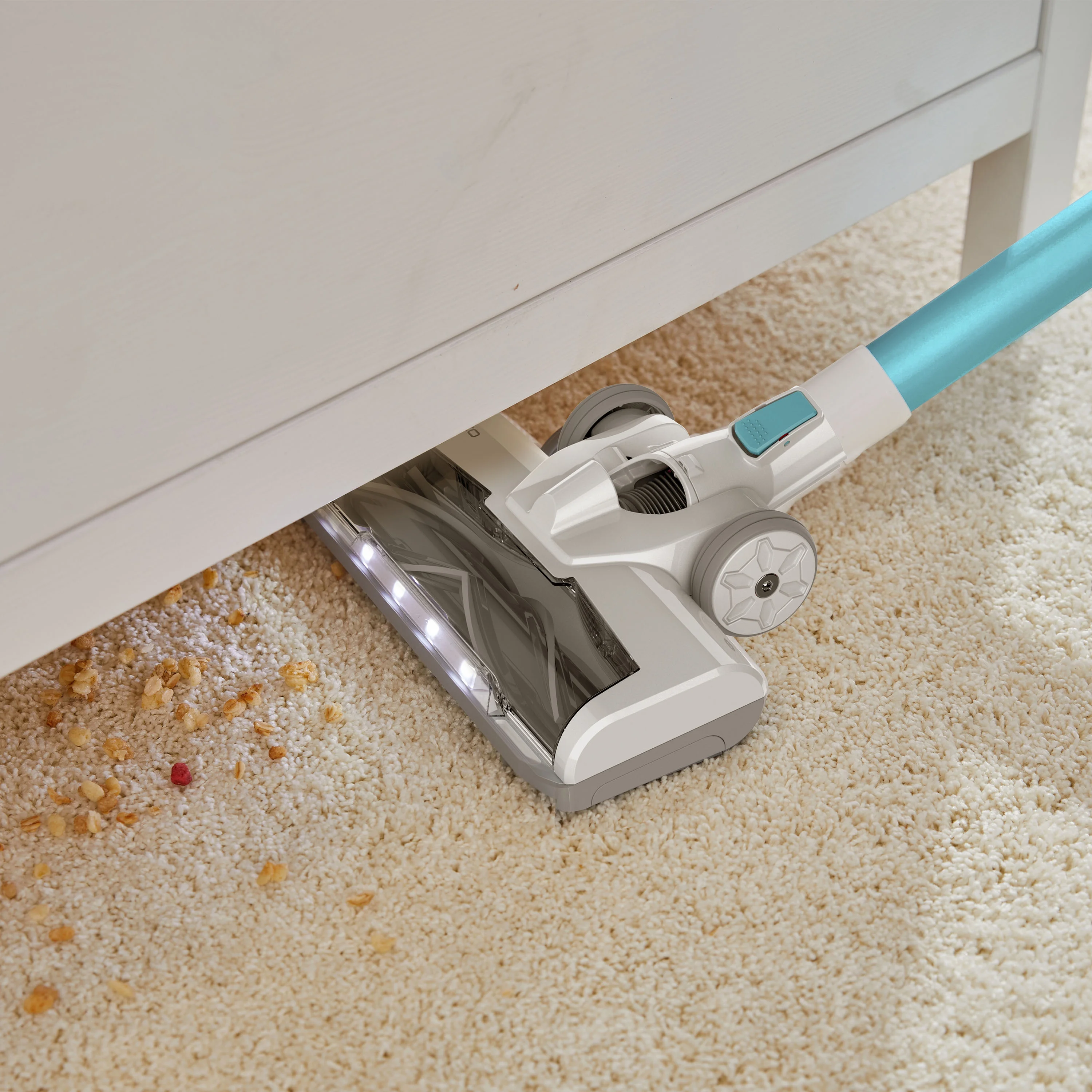 PWRHERO 11 Cordless Stick Vacuum Cleaner a?? 450W Motor, 120W Suction, 40 Min Runtime, HEPA Filter, LED Brush, Lightweight, Converts to Handheld, for Pet Hair, Carpet Hard Floors - Image 6