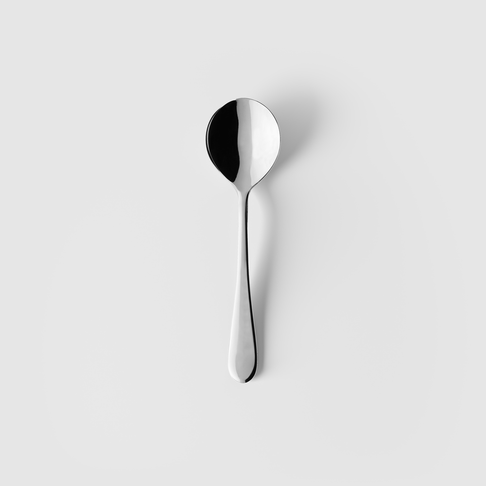 Oscar Cream soup spoon - stainless steel