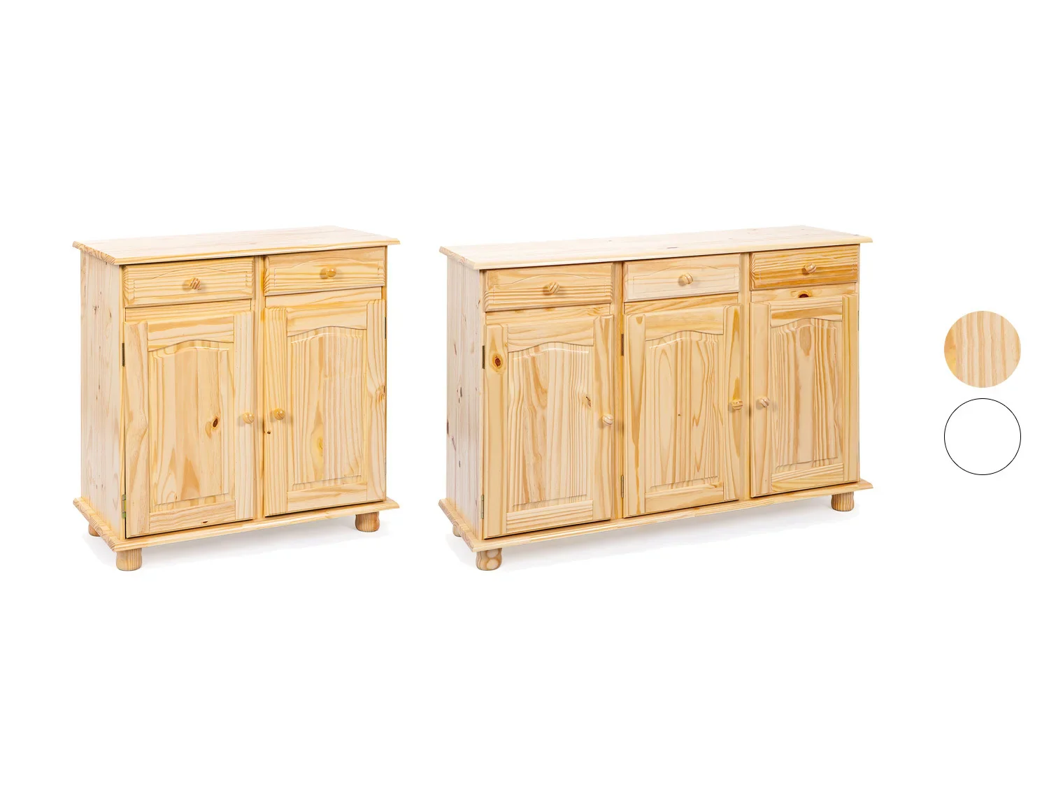 Inter Link Commode de style campagnard en bois massif
