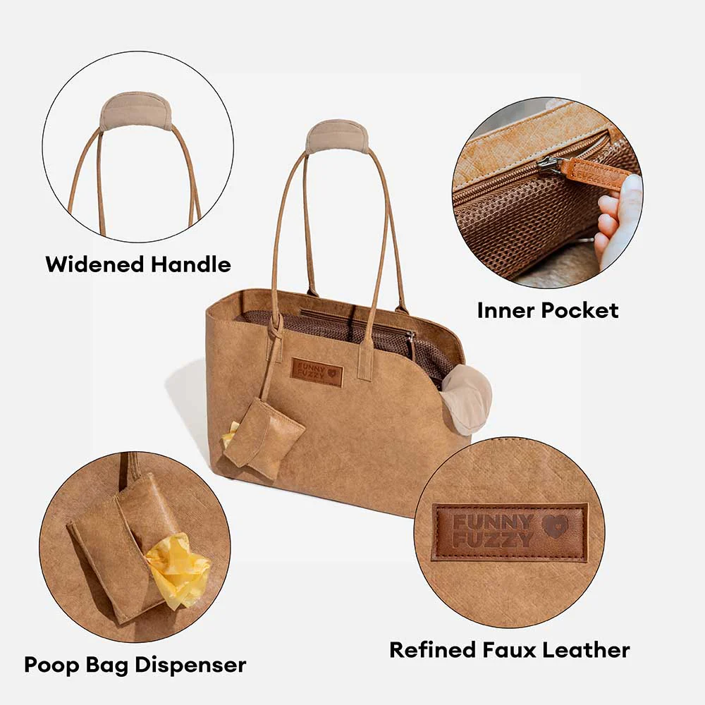 Vogue Eco-friendly Multi-functional Cat&Dog Carrier Pet Travel Bag - City Roamer