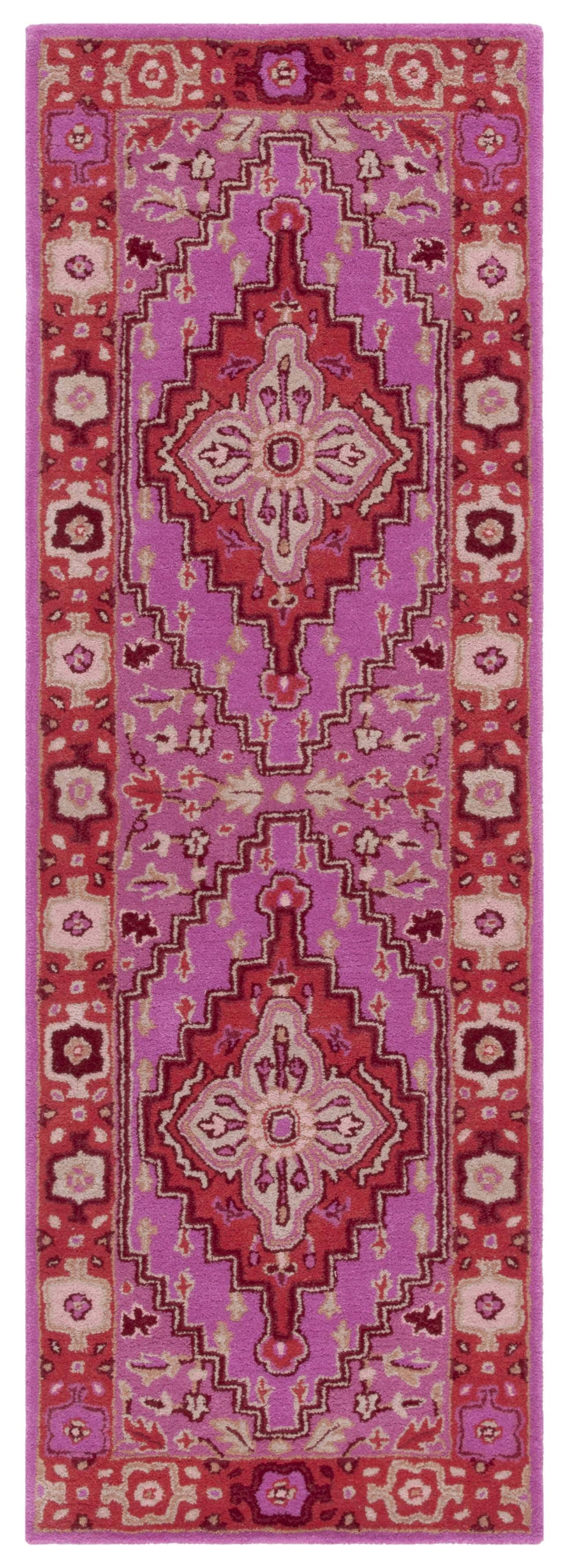 Safavieh Bellagio BLG545B Red - Pink 5' x 8' Area Rug