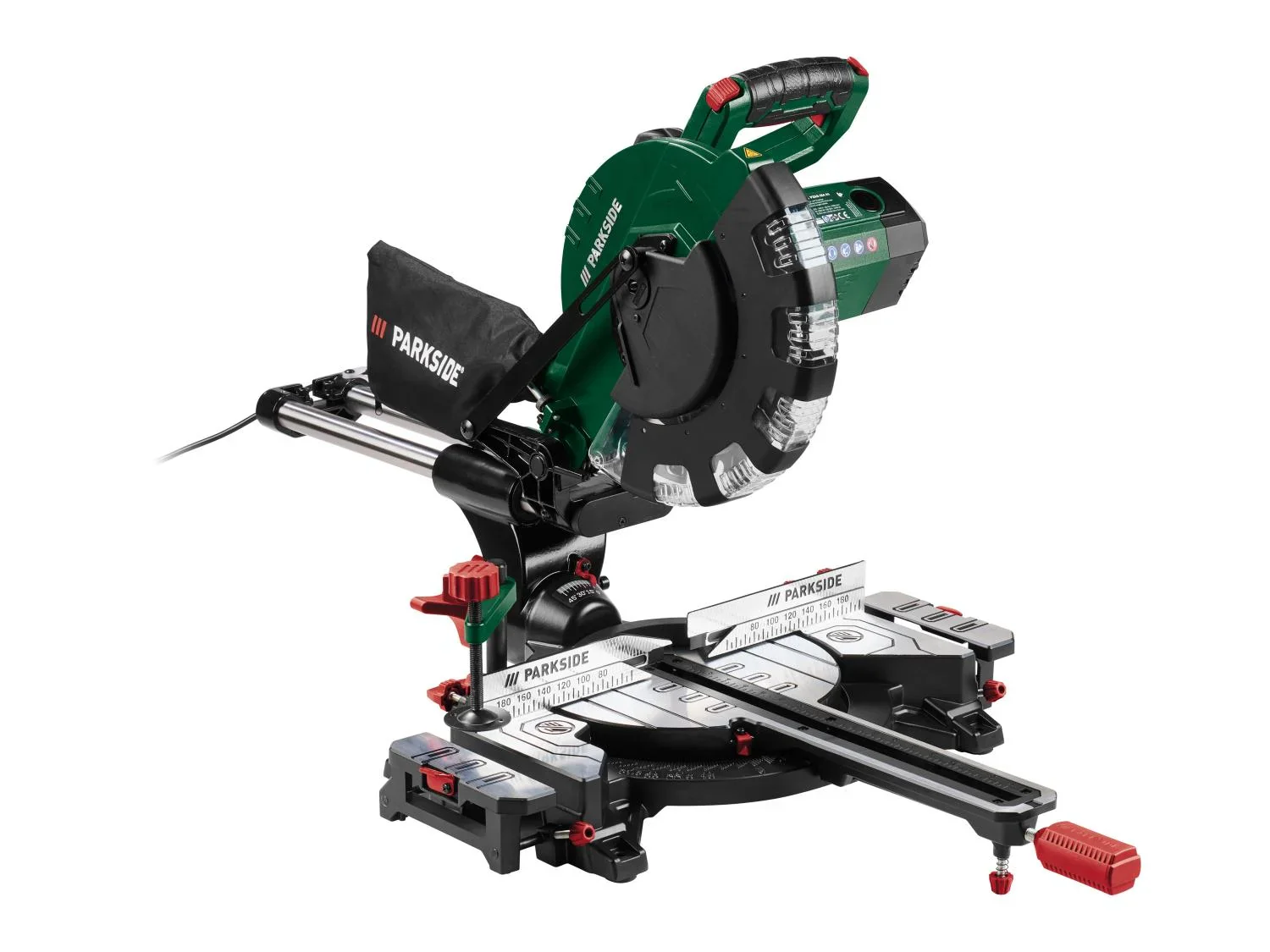 PARKSIDE Scie  onglet radiale PZKS 254 A1, 254 mm, 2000 W