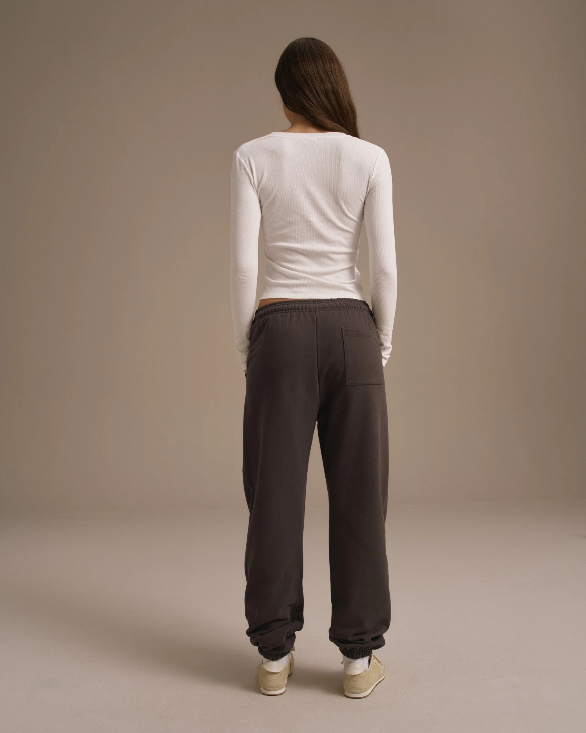AS Sweatpants - Washed Coffee Bean