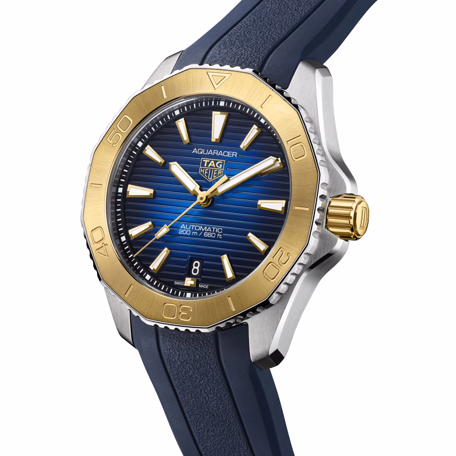 【Super Clone】TAG Heuer Aquaracer Professional 200 40mm Mens Watch Blue WBP2150.FT6210