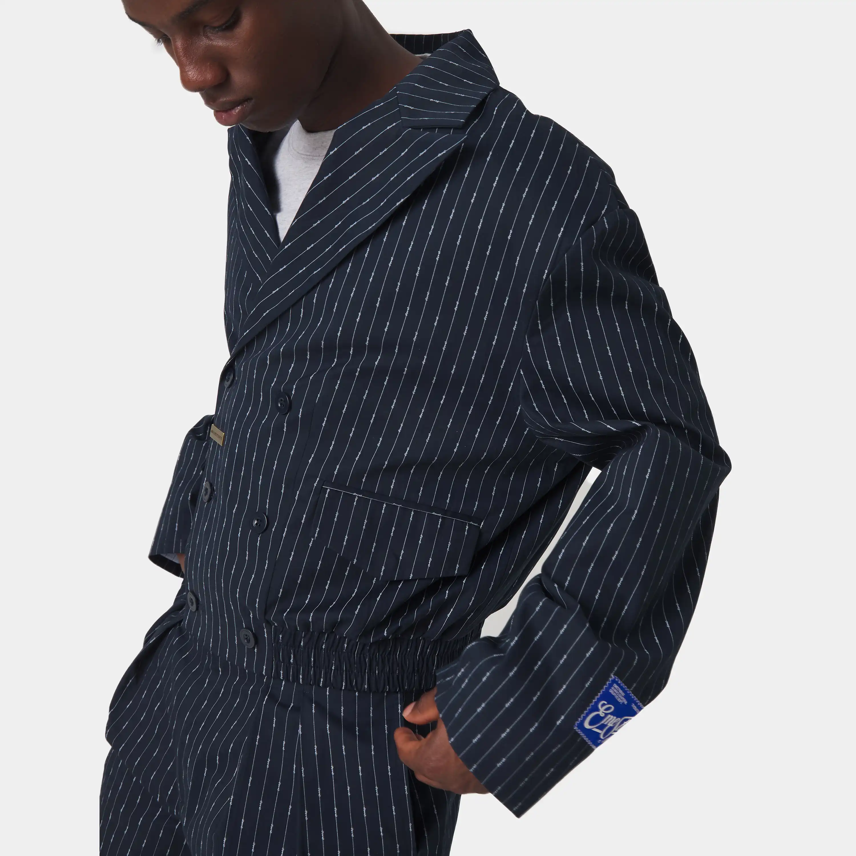 Shift Navy Bomber Blazer