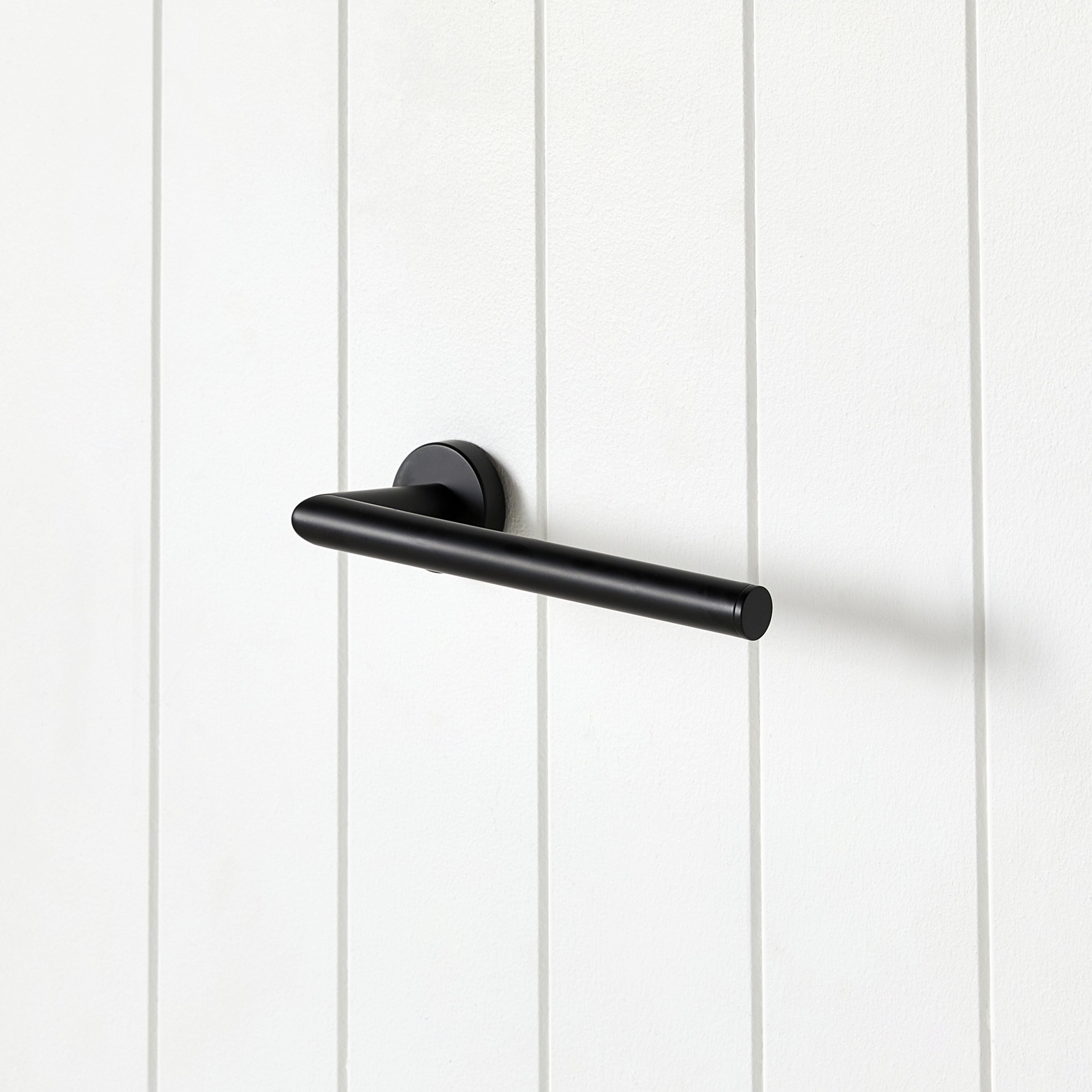 Harper Hand Towel Holder Matt Black